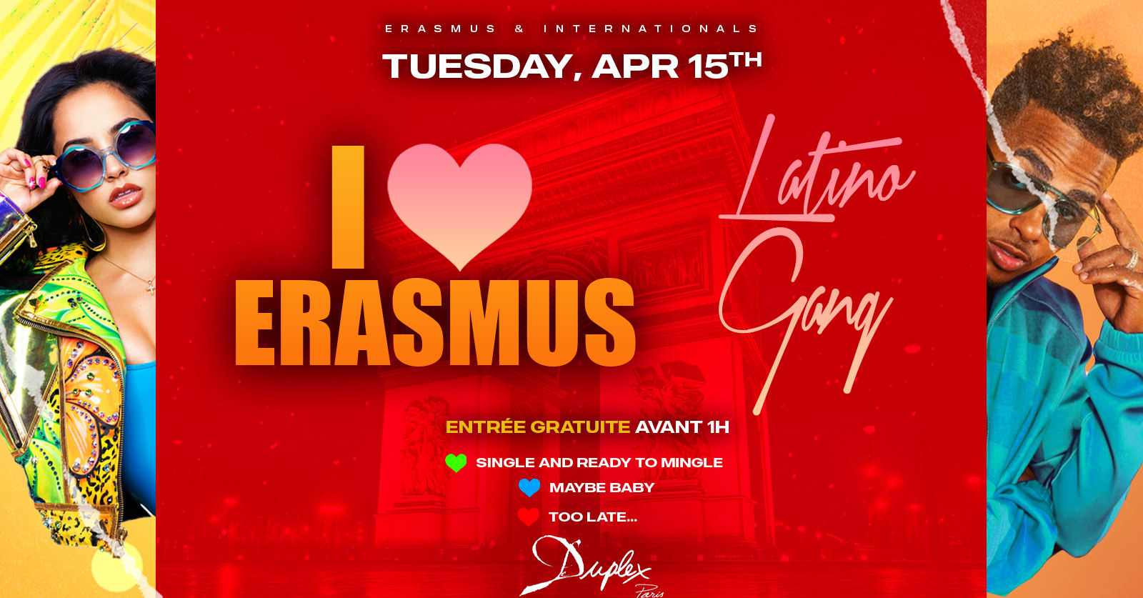 I Love Erasmus - Latino Gang Cover