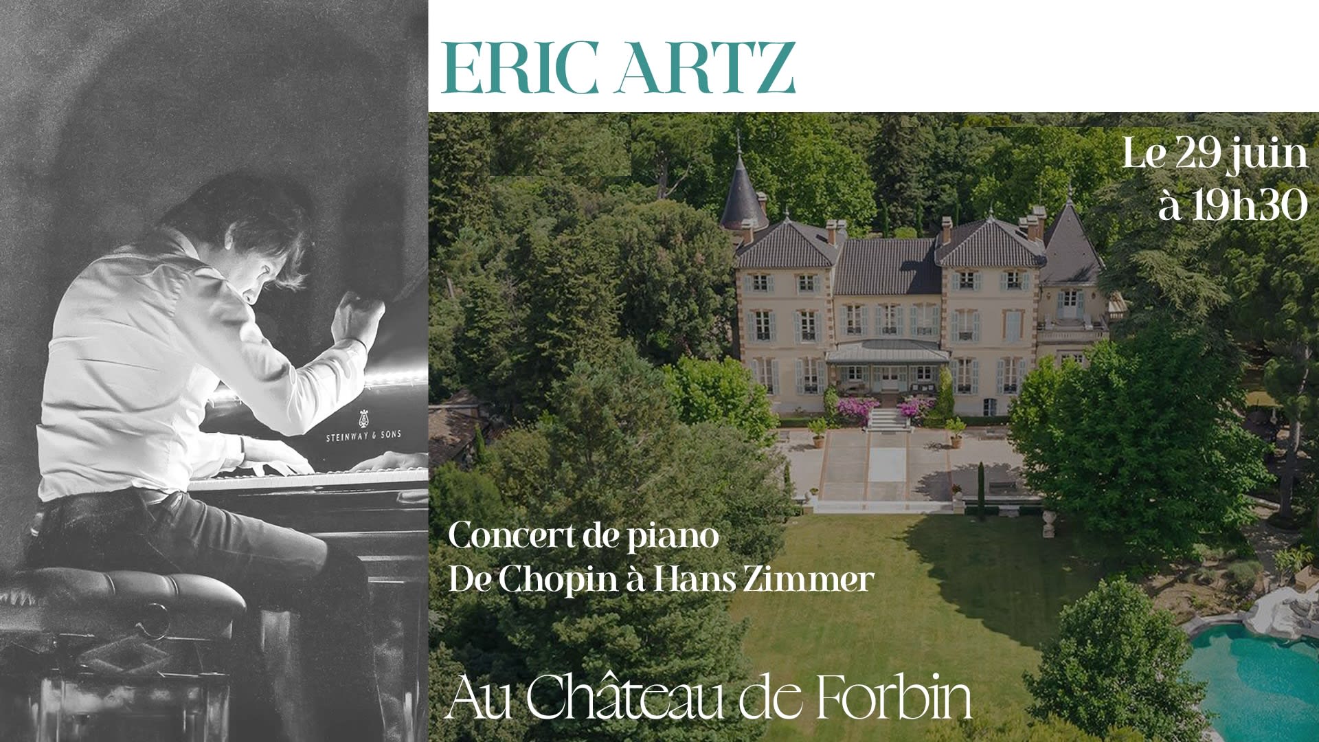 Concert De Piano Au Château De Forbin Cover