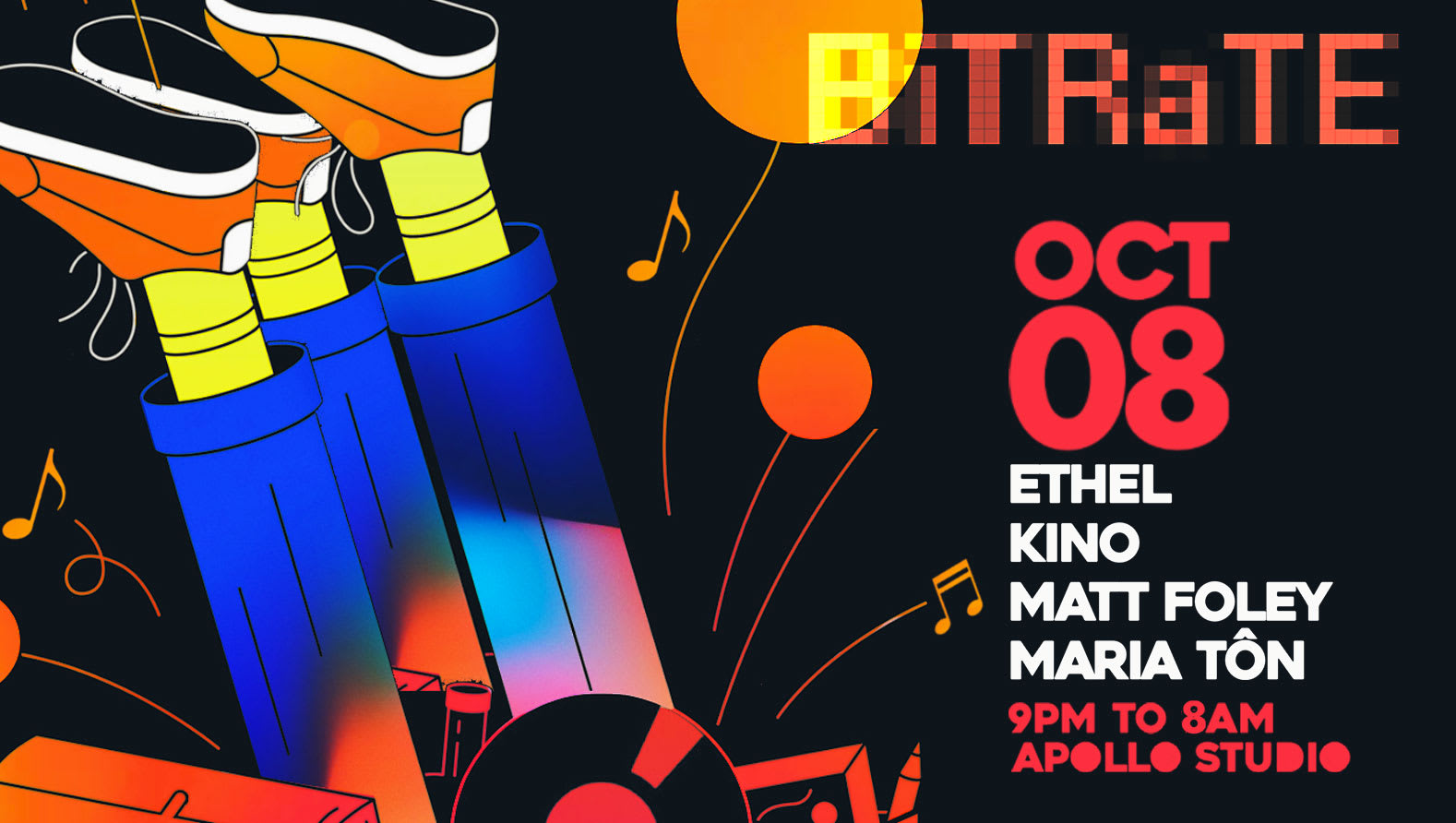 Bitrate With Ethel, Kino, Matt Foley & Maria Ton Cover
