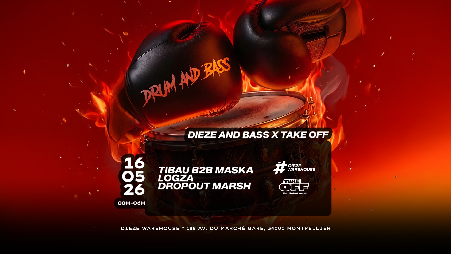 Dieze And Bass X Take Off Cover