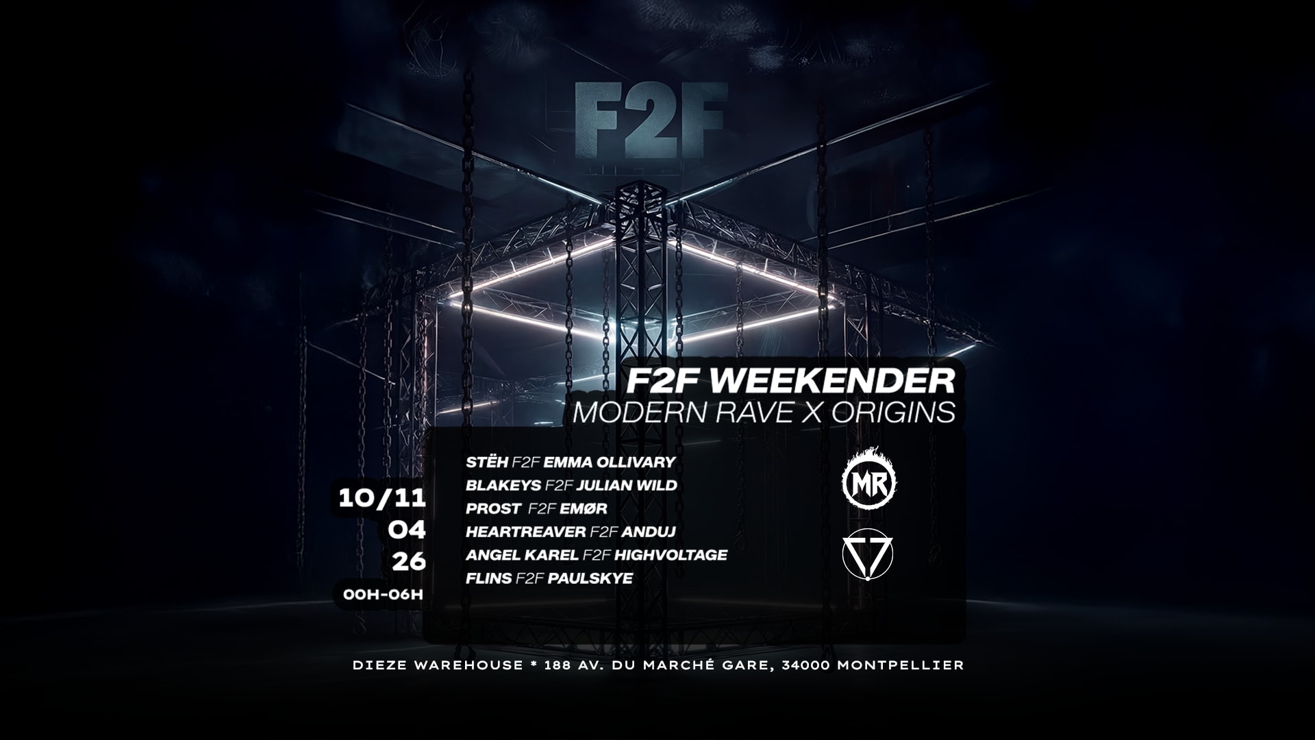 F2f Weekender - Modern Rave X Origins Cover