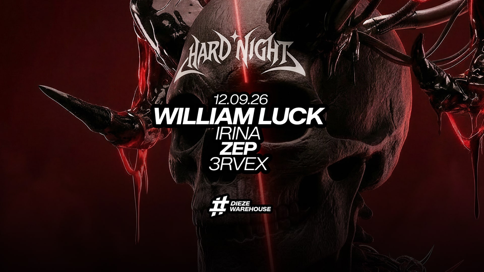 Hard Night : William Luck, And More... Cover