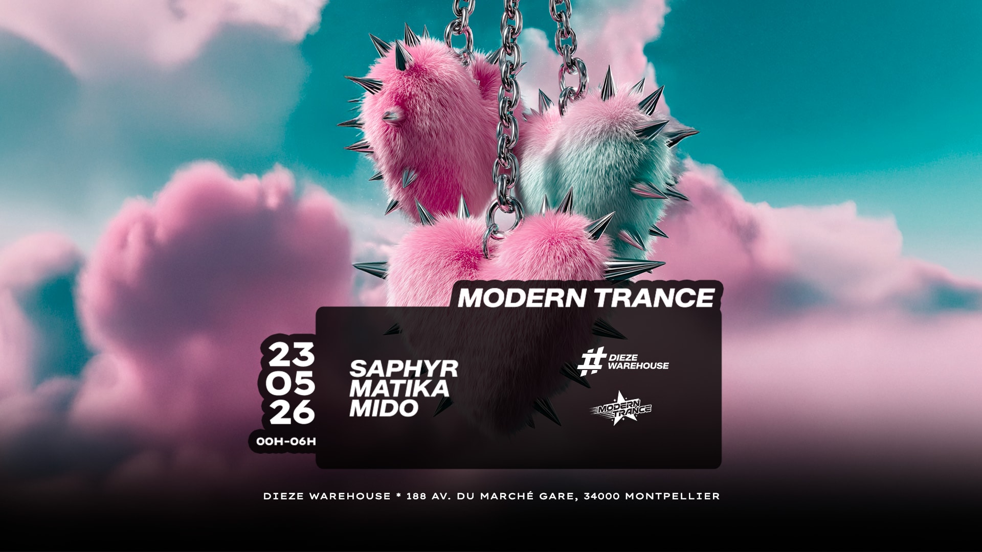 Modern Trance : Mido, Saphyr, Matika Cover