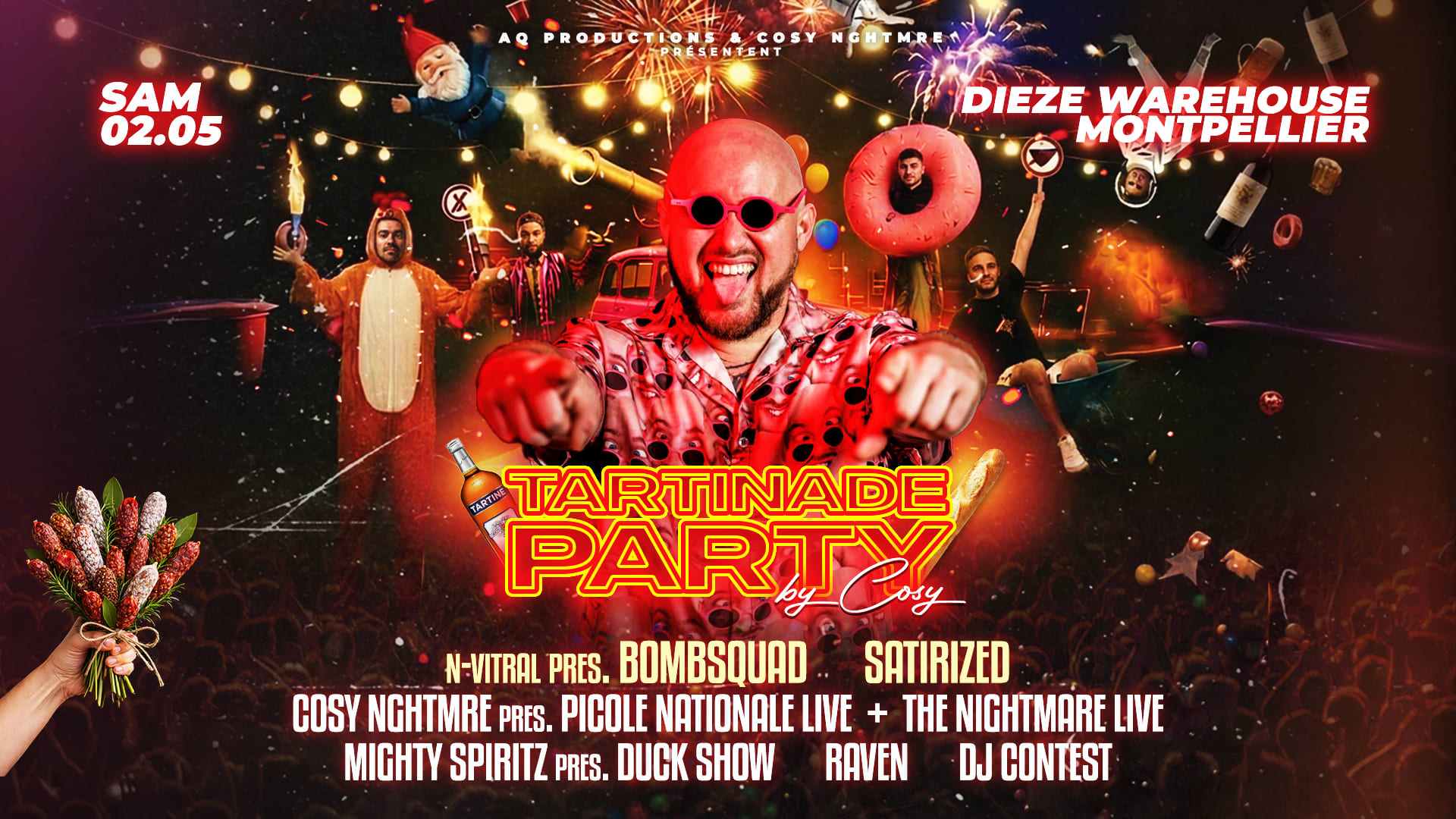 La Tartinade Party By Cosy Nghtmre Cover