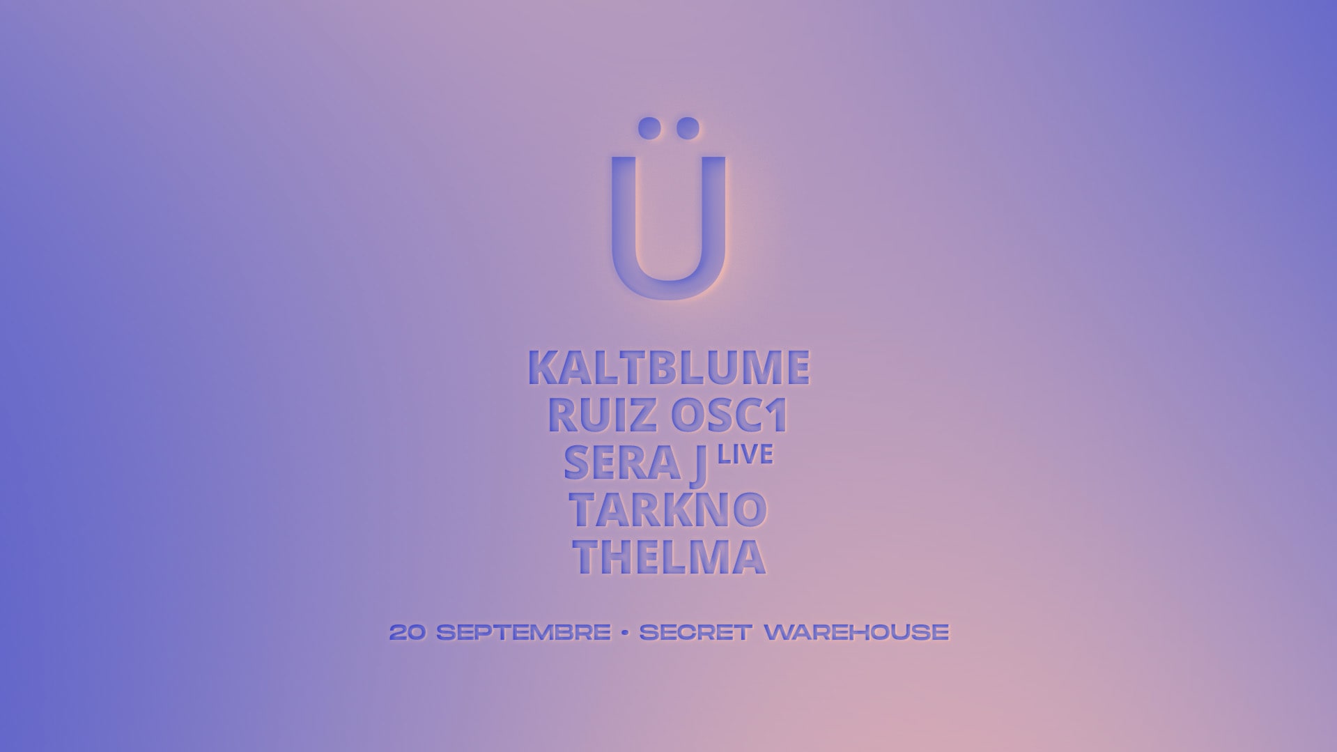 2 Ans De Grüv • Tarkno, Ruiz Osc1, Sera J, Kaltblume, Thelma Cover