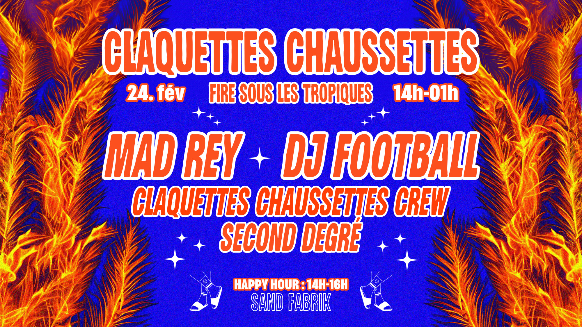 Claquettes Chaussettes W/ Mad Rey, Dj Football And More Cover