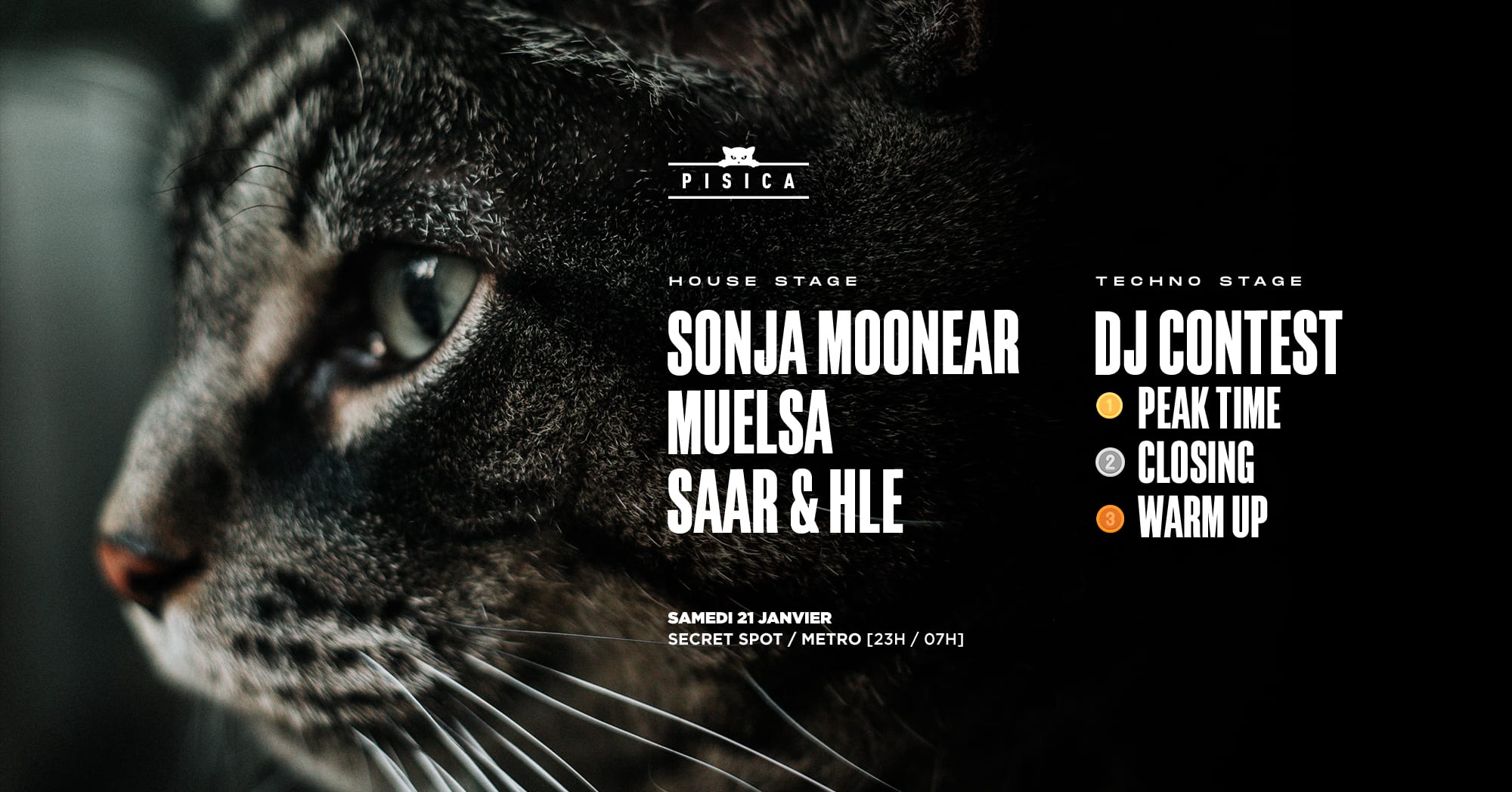 Pisica : Sonja Moonear & Contest Stage Techno Cover
