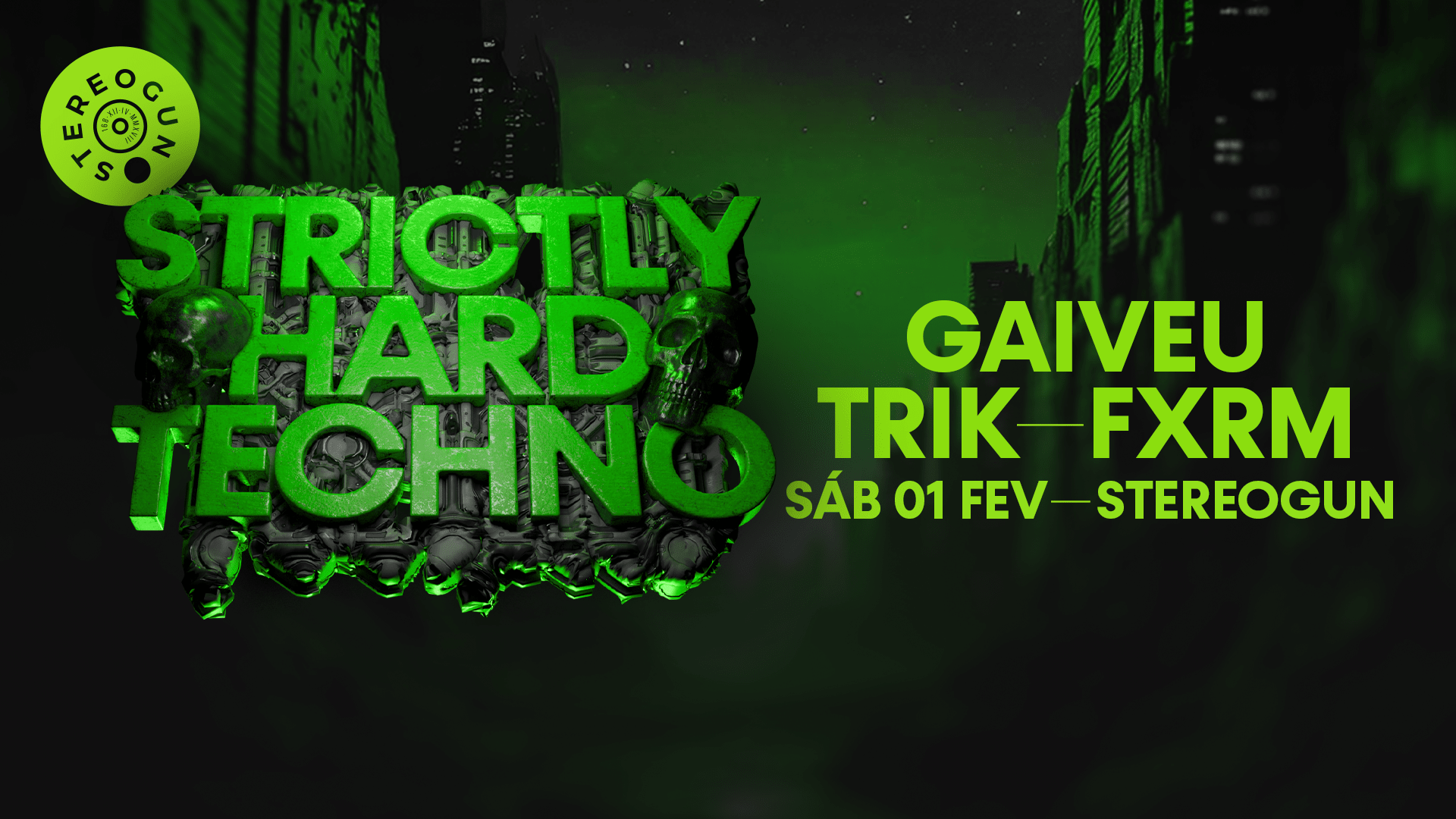 Strictly Hard Techno - Gaiveu + Trik + Fxrm Na Stereogun Cover