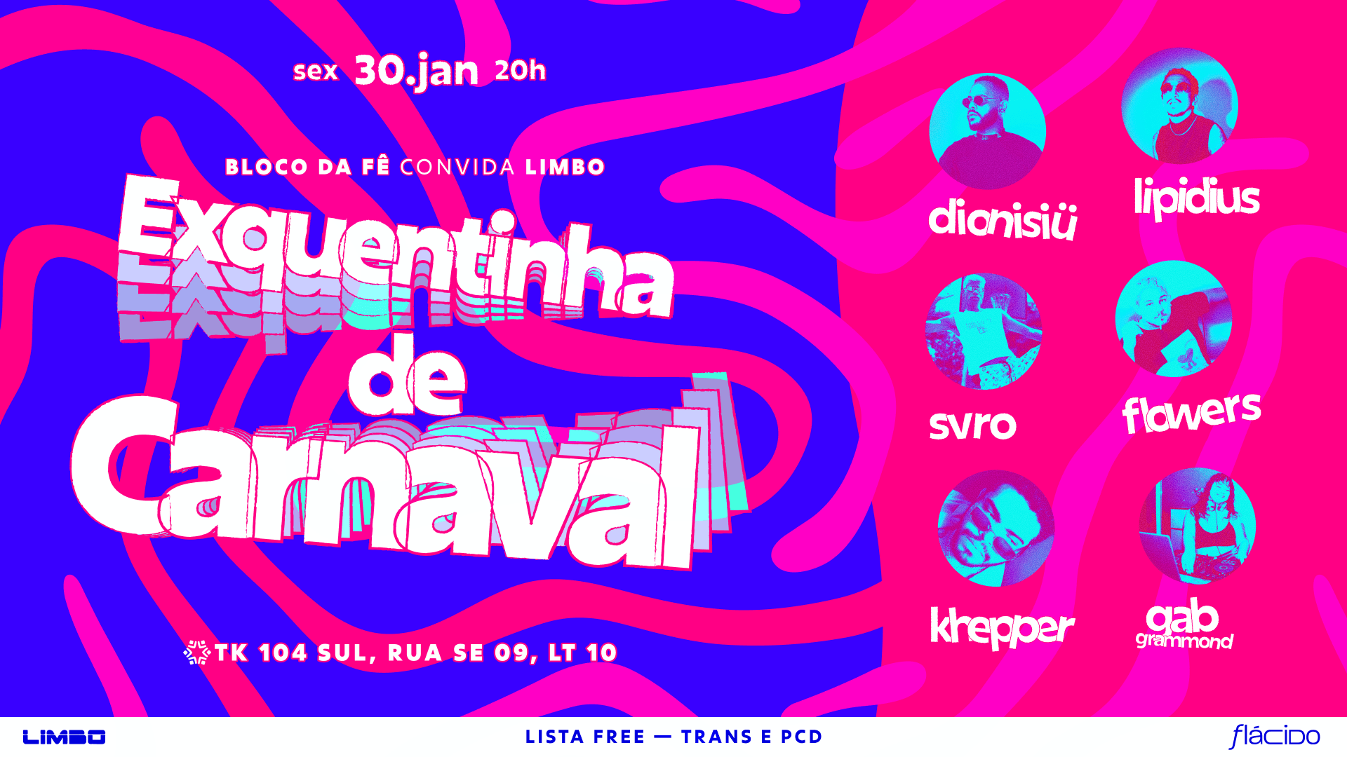 Exquentinha Pro Carna: Bloco Da Fê Convida Limbo Cover