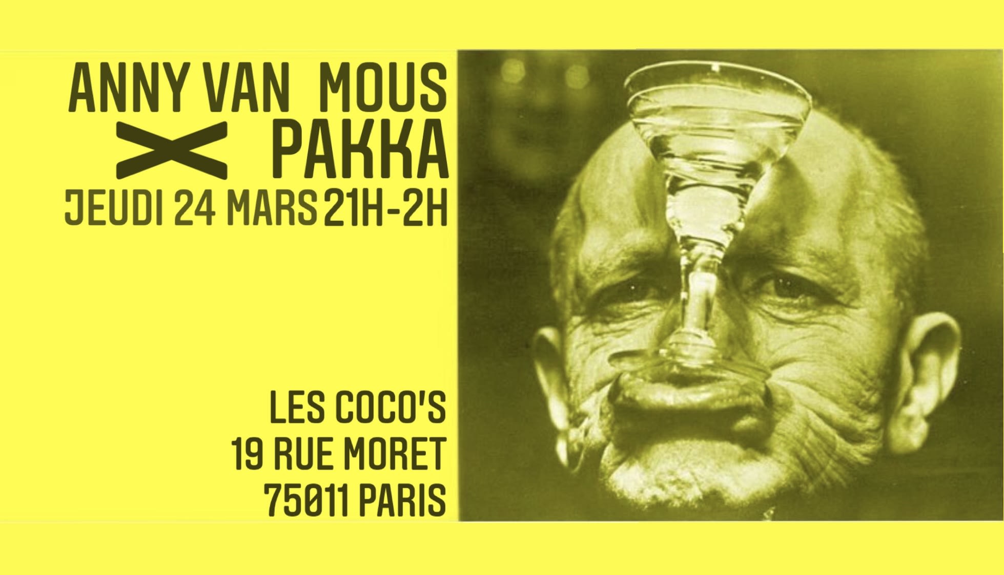 Pakka X Any Van Mous // Les Coco’S Cover