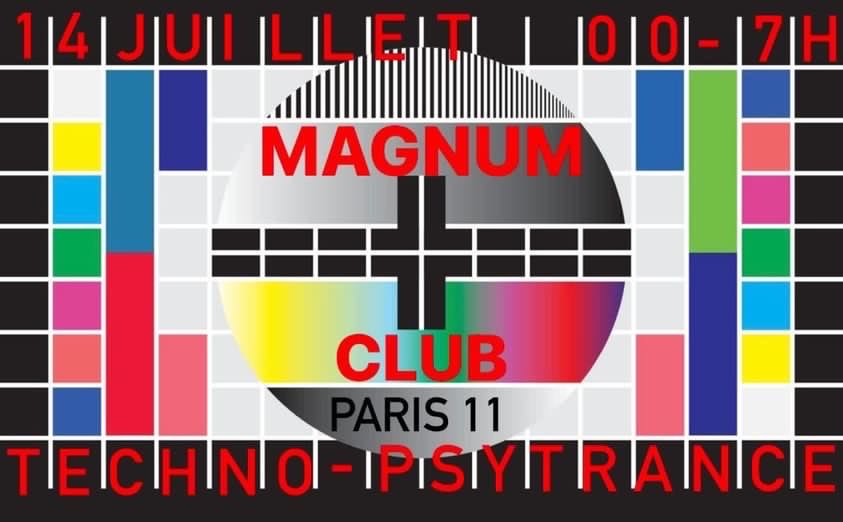 Feel The R/Wave @ Magnum Club Techno To Psytrance Cover