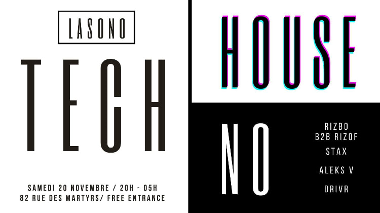 Lasono: Tech House / Tech No Cover