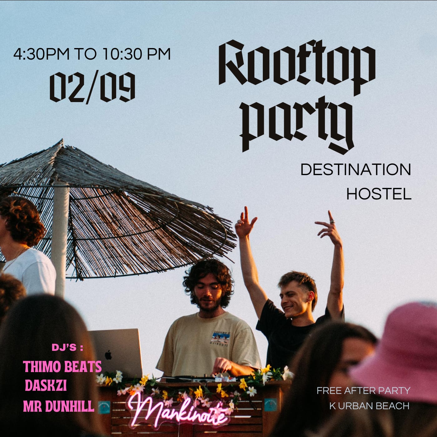 Rooftop Party By Mankinoite Cover