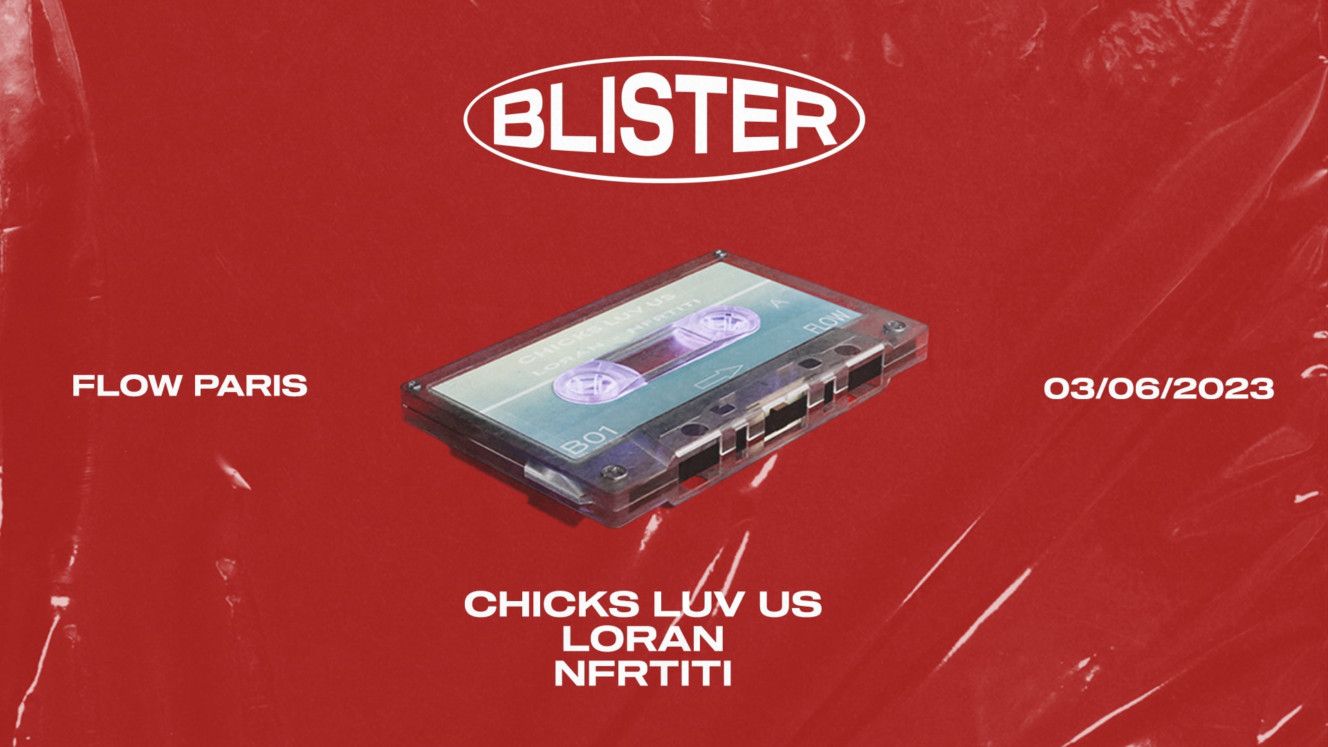 Blister 01 - Chicks Luv Us - Loran - Nfrtiti Cover