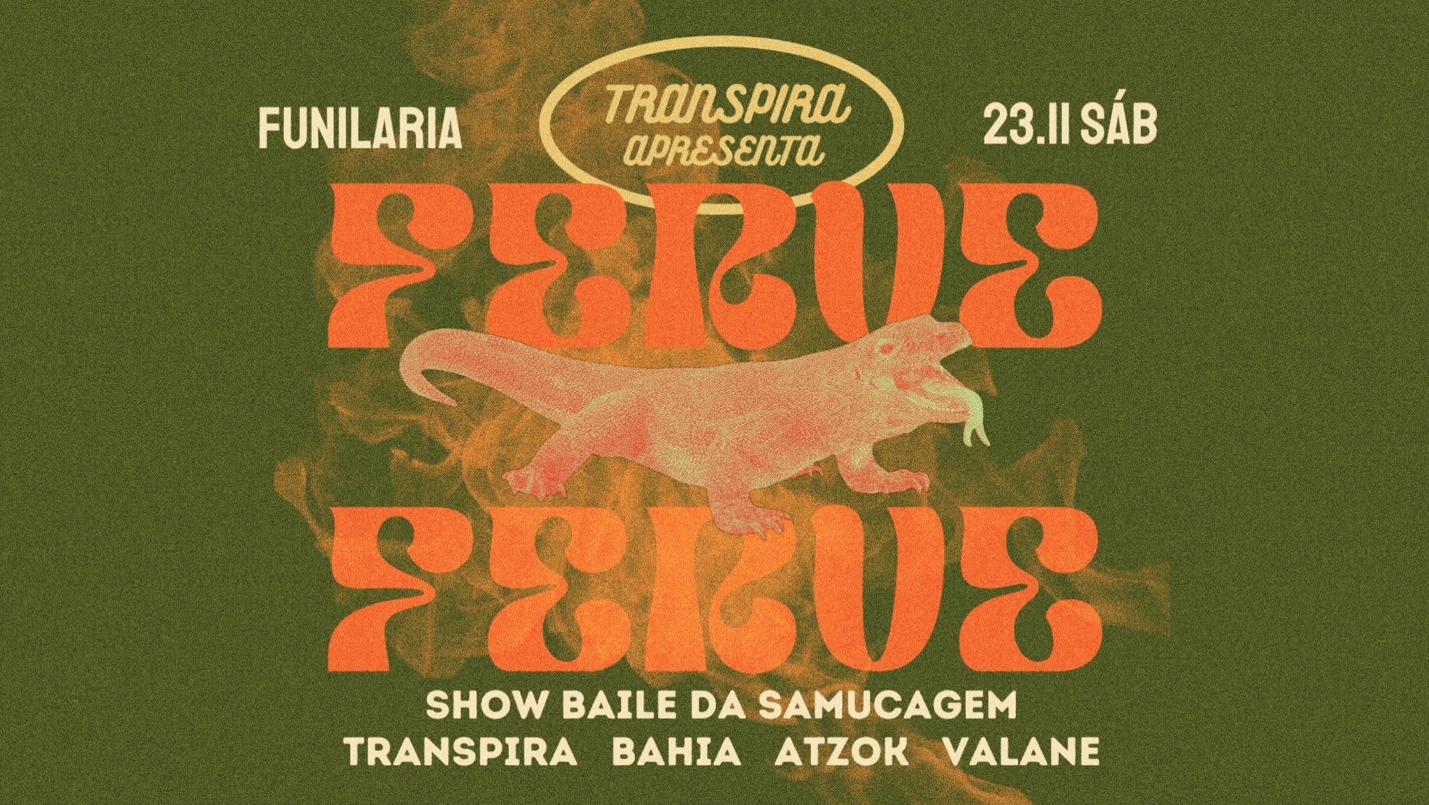 Transpira Apresenta Ferve Na Funilaria - 23/11 - Sáb Cover