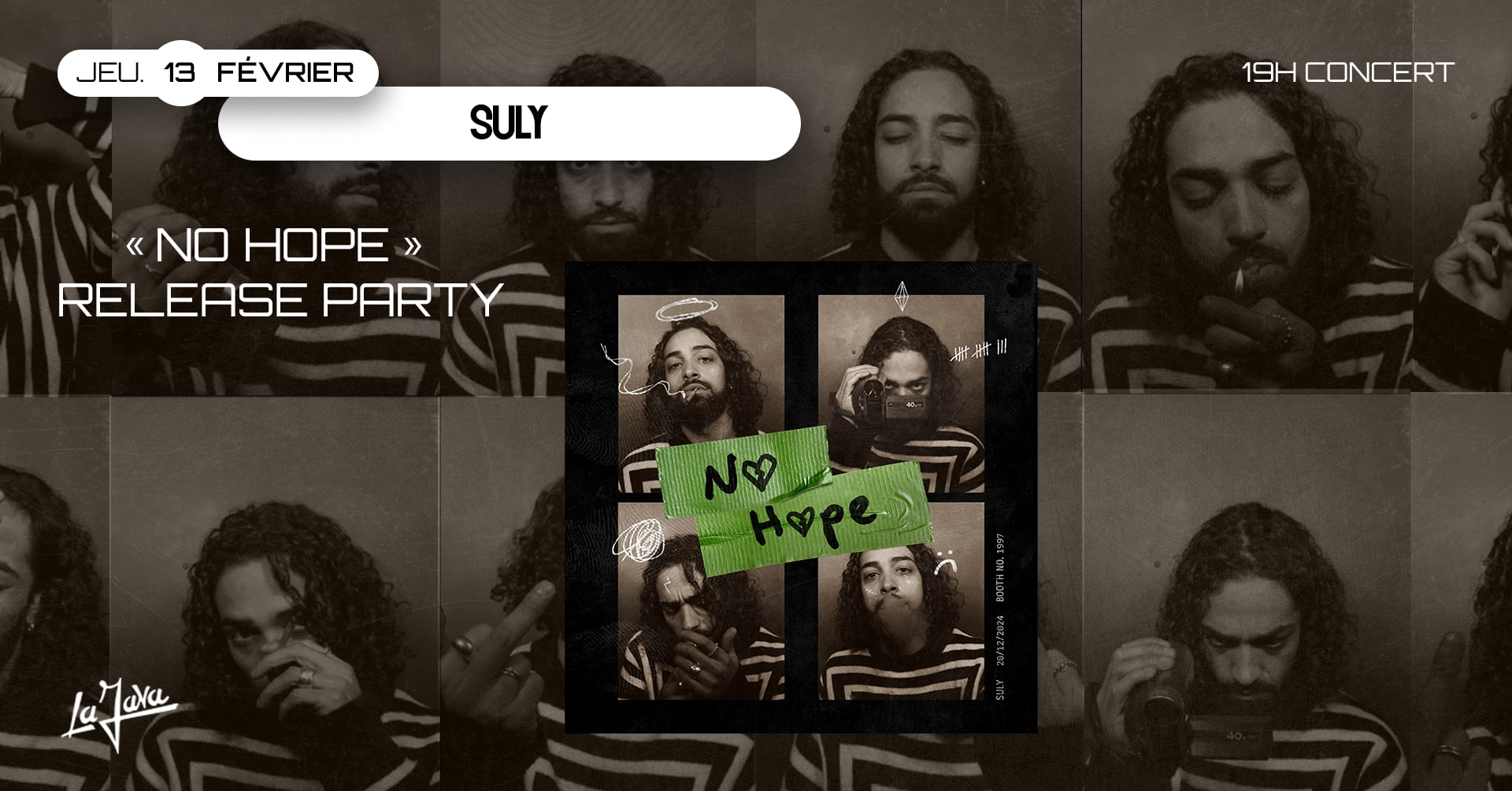 Suly : No Hope Release Party @La Java Cover