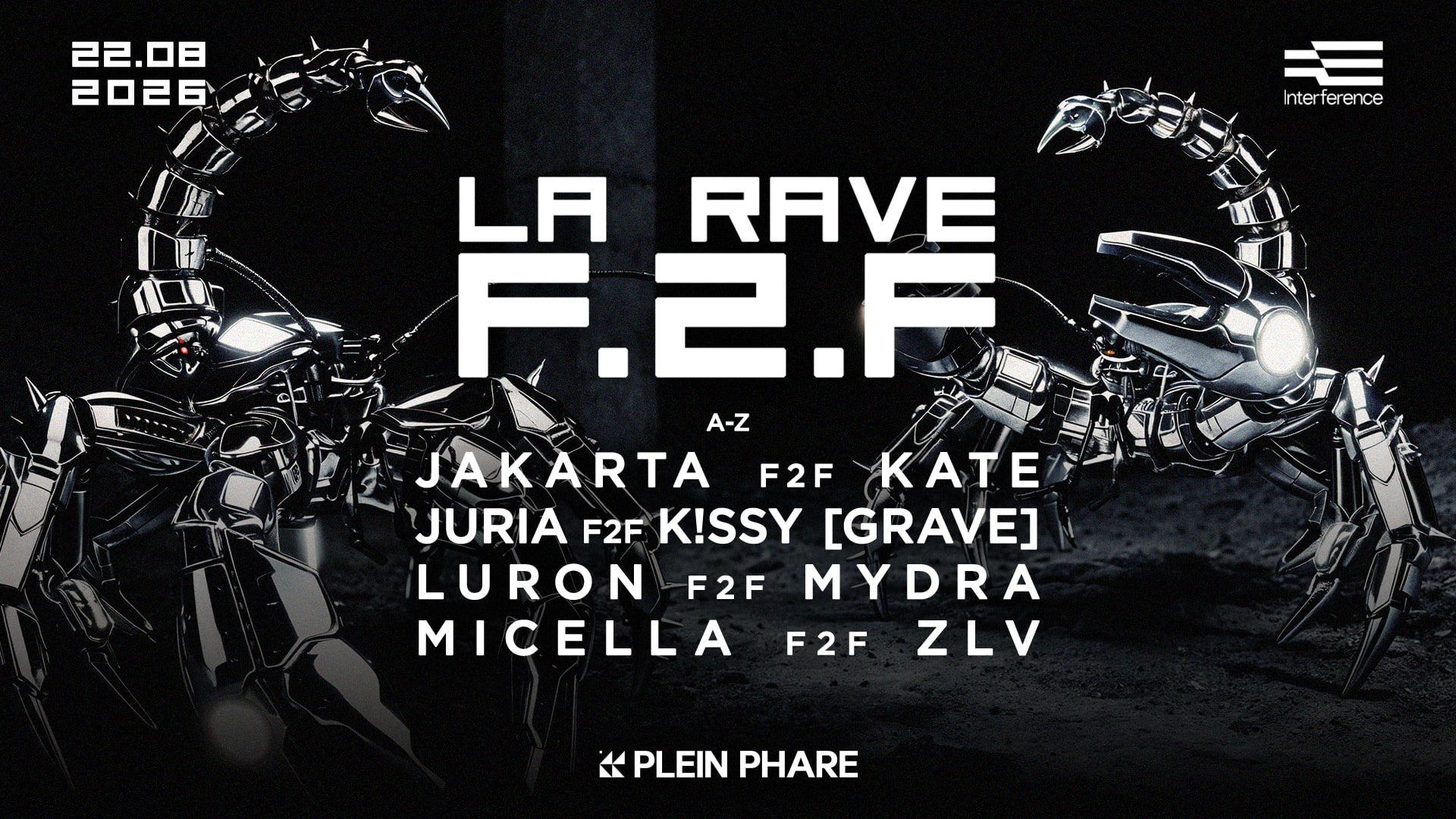 Plein Phare X La Rave En F2f (Face À Face) - Scène 360° Cover