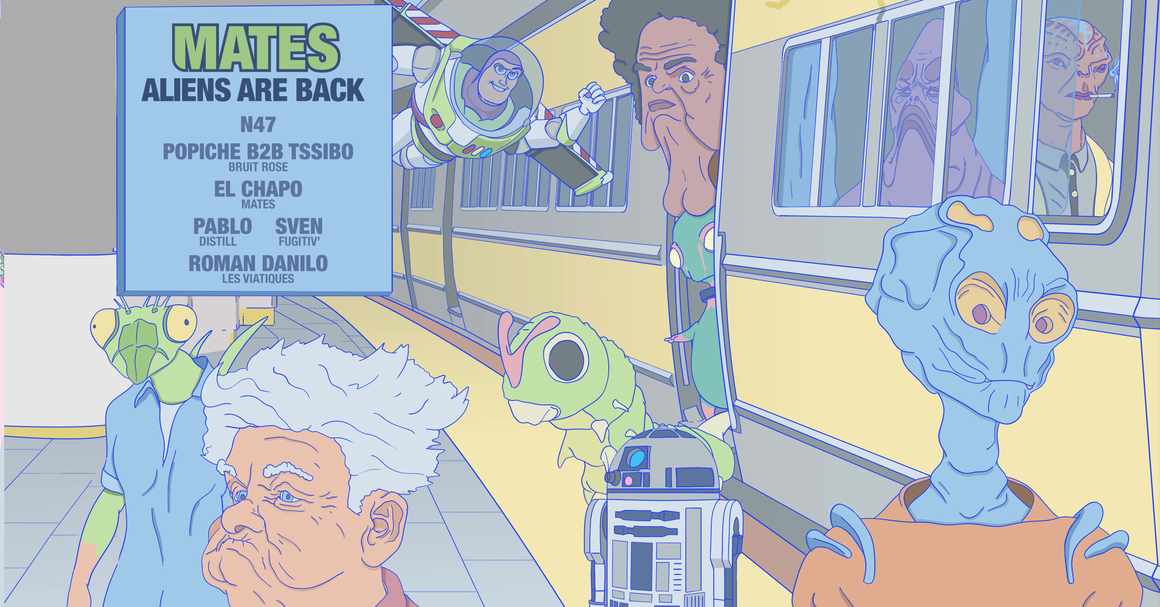 Mates 2022 - Aliens Are Back Cover