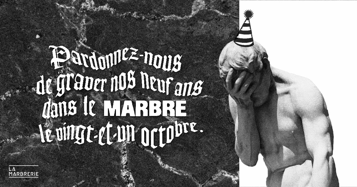 Pardonnez-Nous De Graver Nos 9 Ans Dans Le Marbre Cover