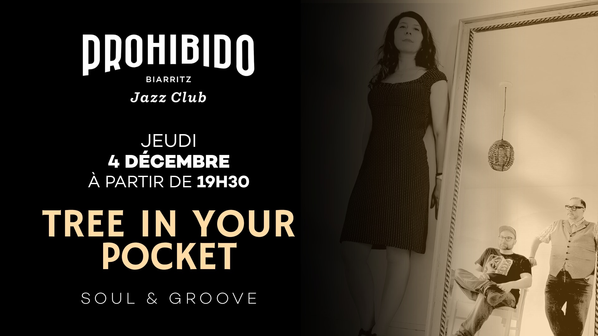 Tree In Your Pocket En Concert Au Prohibido ! Cover