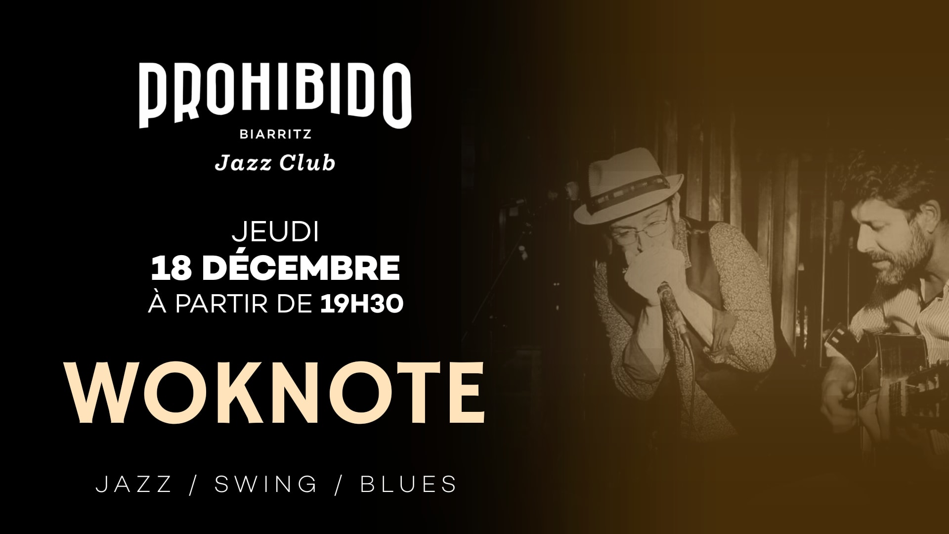 Woknote En Concert Au Prohibido ! Cover