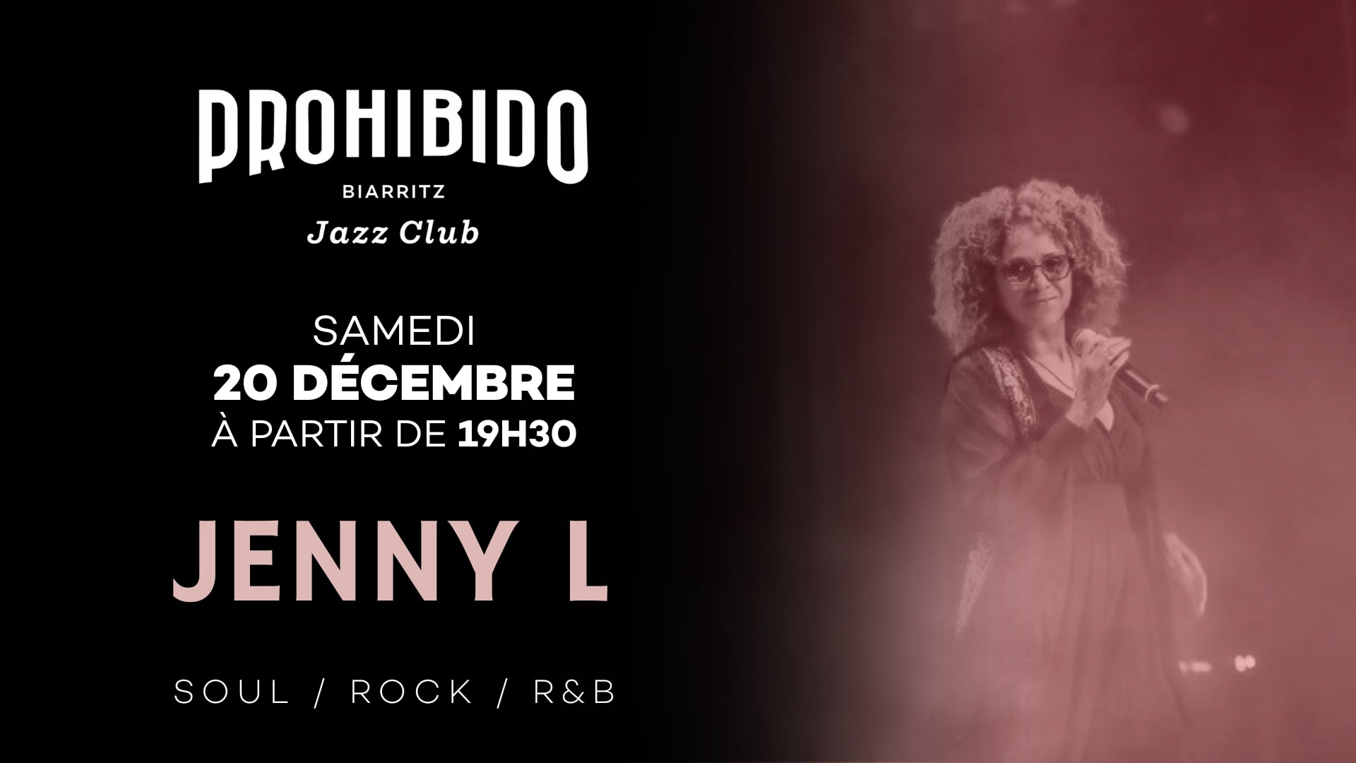 Jenny L En Concert Au Prohibido ! Cover
