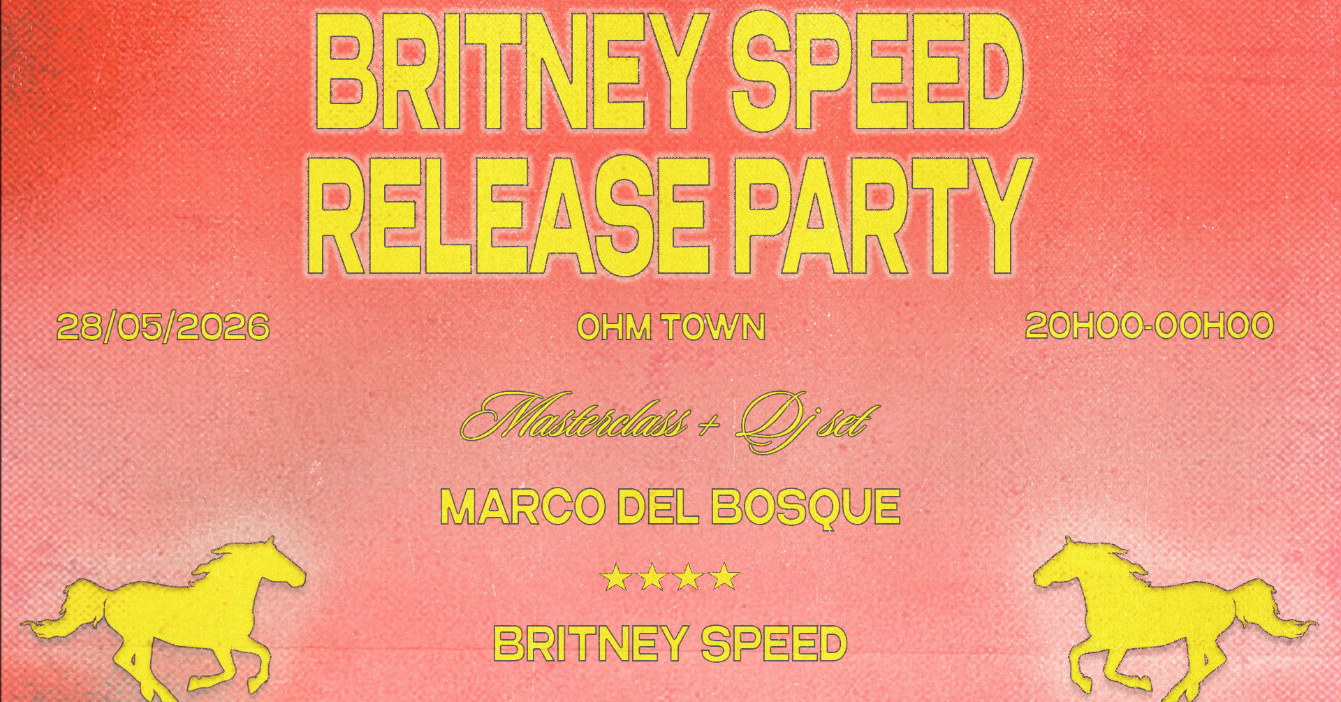 Britney Speed Release Party Cover