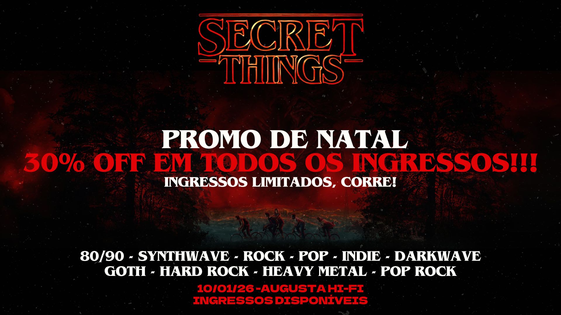 Secret Things - Mundo Invertido Cover