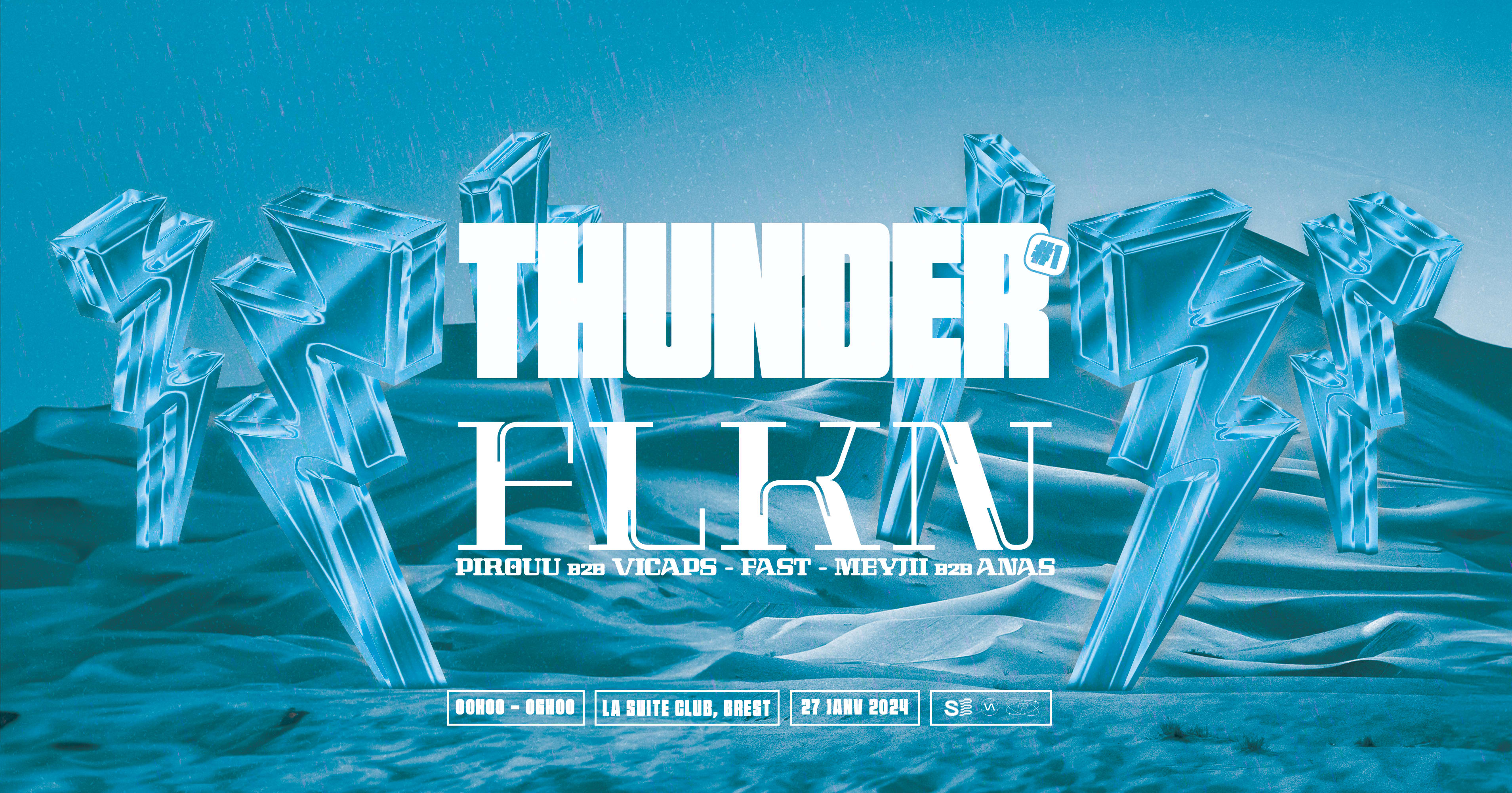 Thunder #1/ Flkn - Fast - Meyjii & Anas - Vicaps & Pirouu Cover