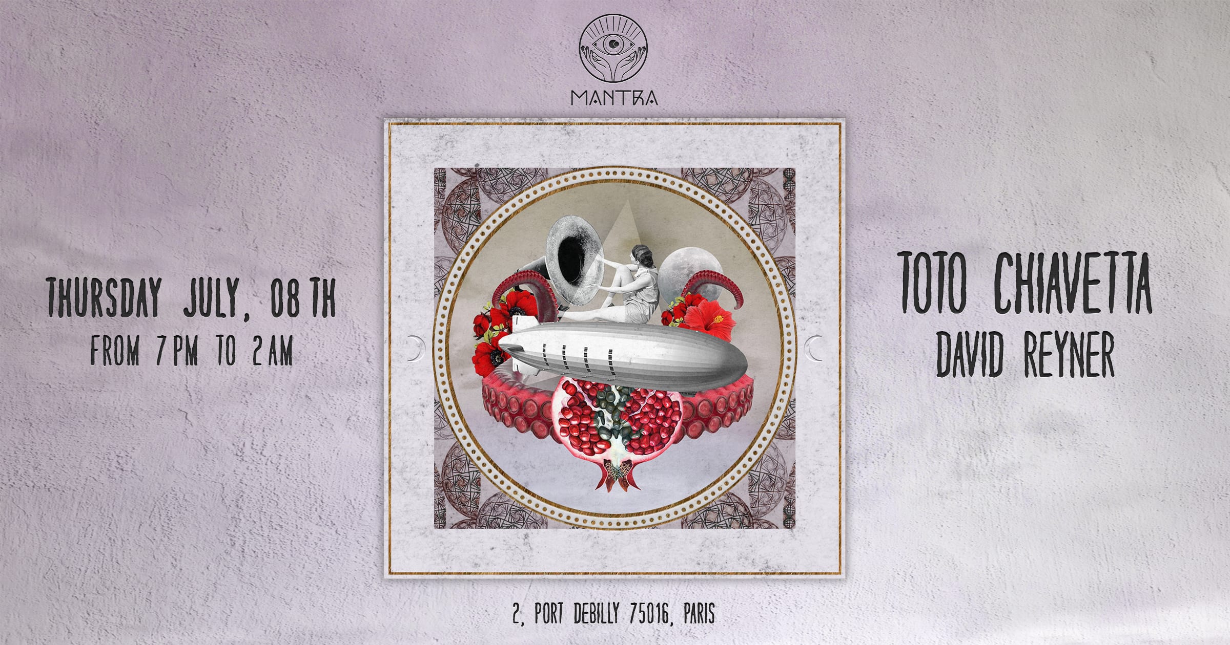 Mantra Paris Presents Toto Chiavetta  Cover