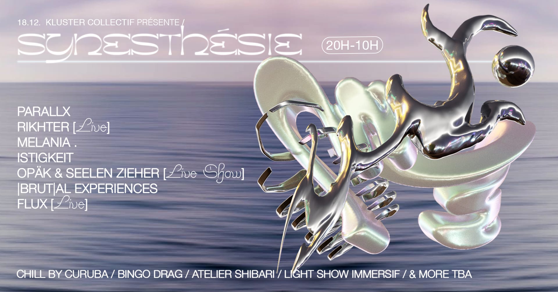 Nouvel Évent: Shotgun.Live/Events/1-An-De-Kluster-Nouvelle-Date Cover