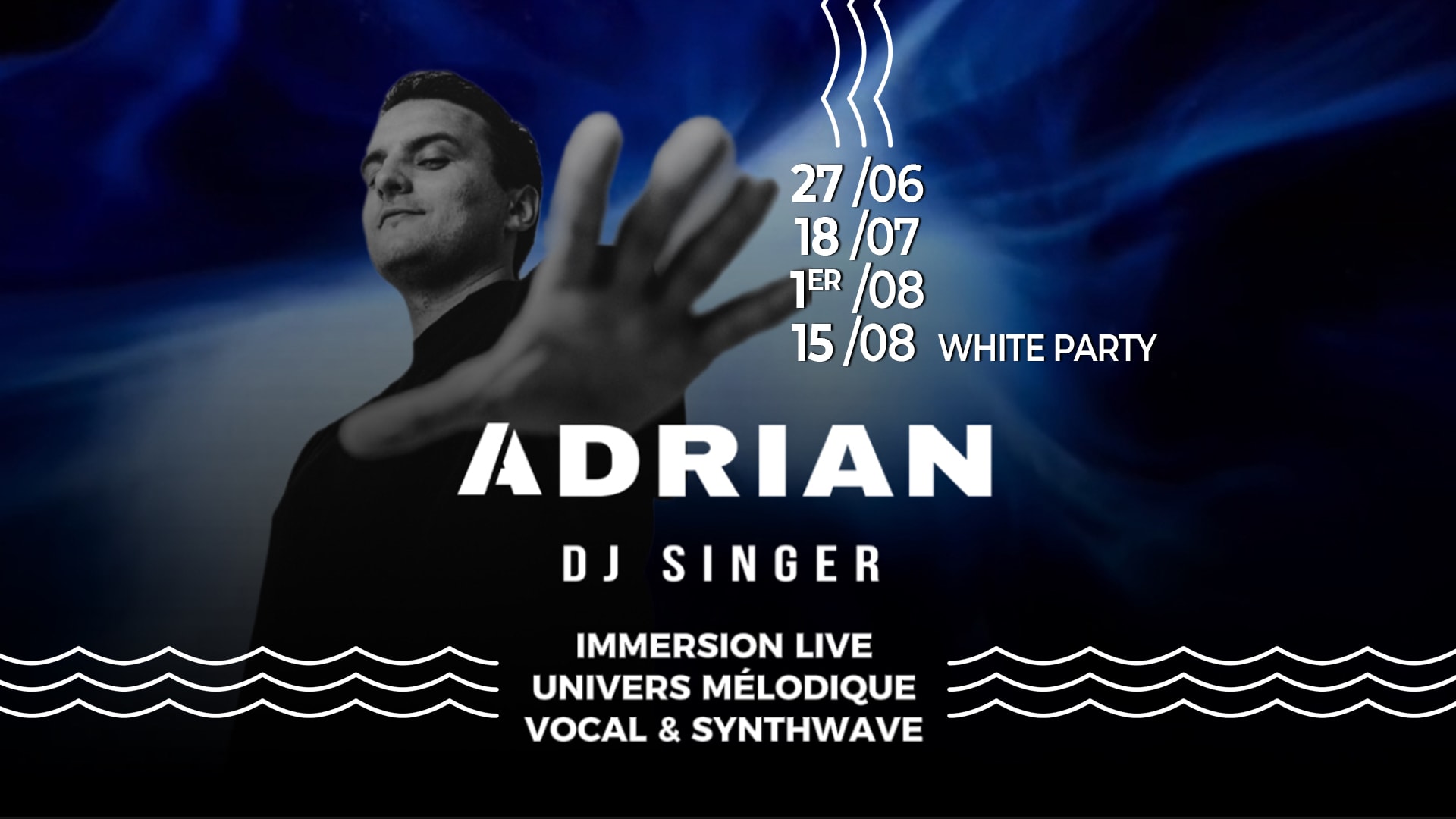 18/07 We Love Live : Adrian, Dj Singer Cover