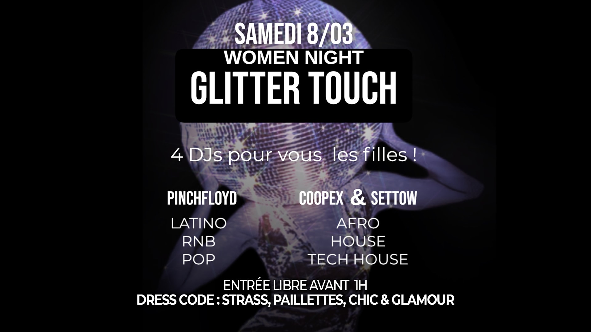 Women Night & Glitter Touch' Cover