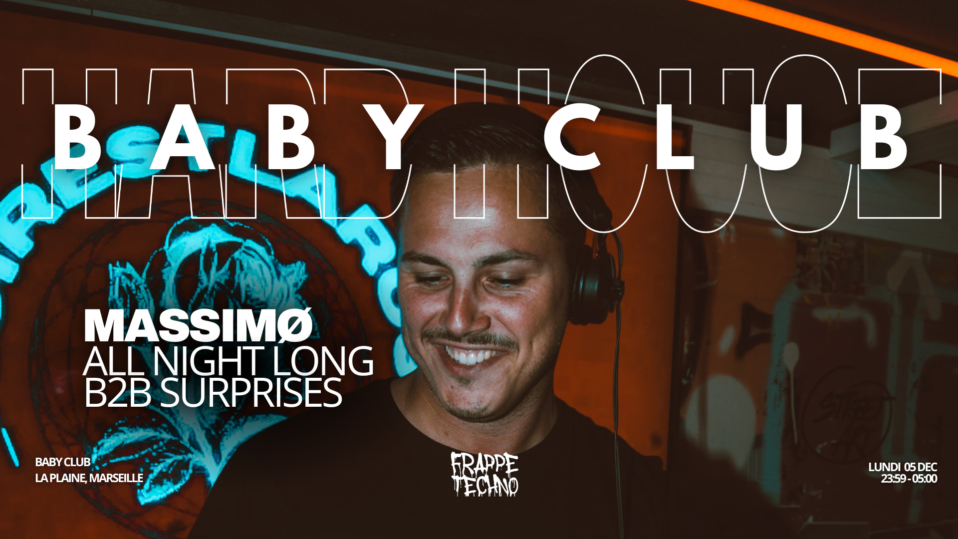 Hard House : Massimo All Night Long B2b Suprises Cover