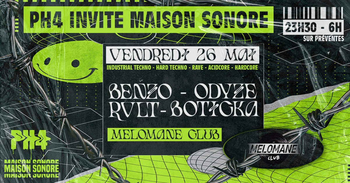 Ph4 Invite Maison Sonore Cover
