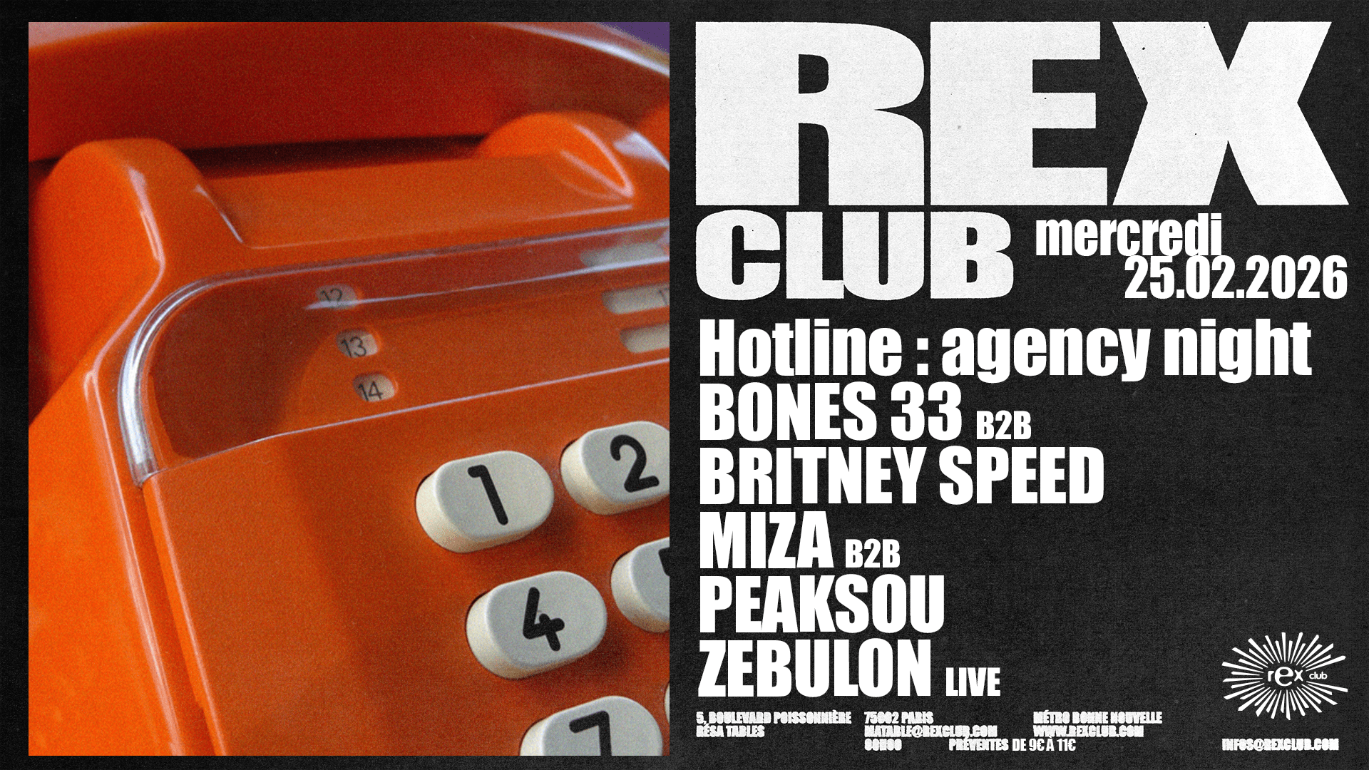 Hotline Agency Night Cover