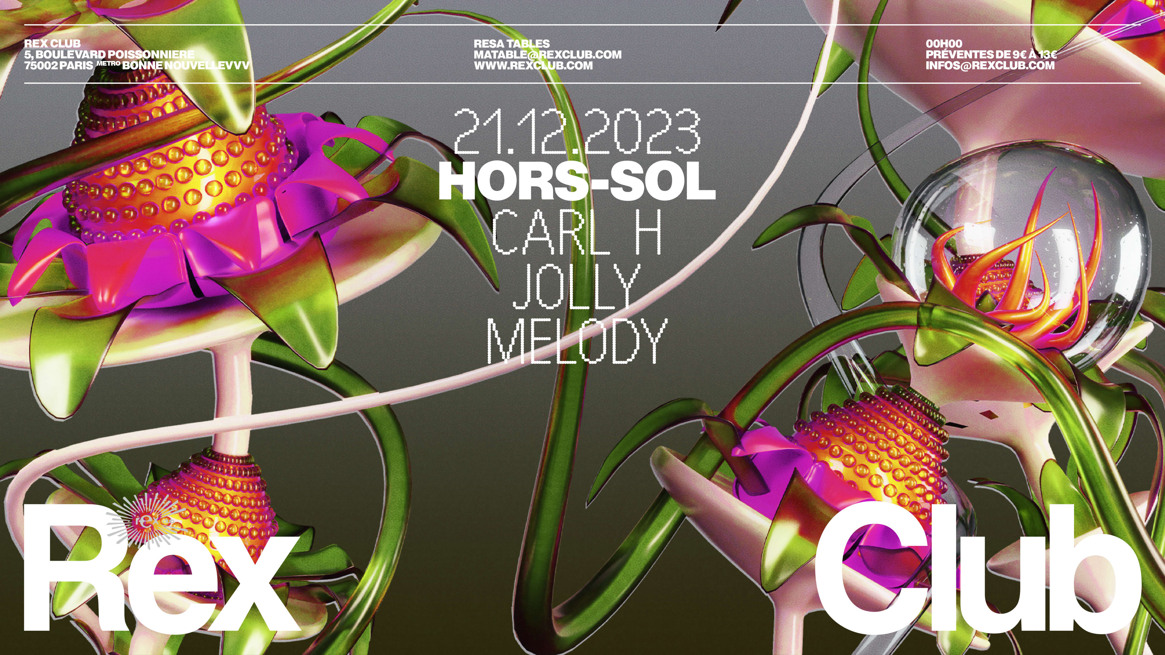Hors-Sol: Carl H, Jolly, Melody Cover