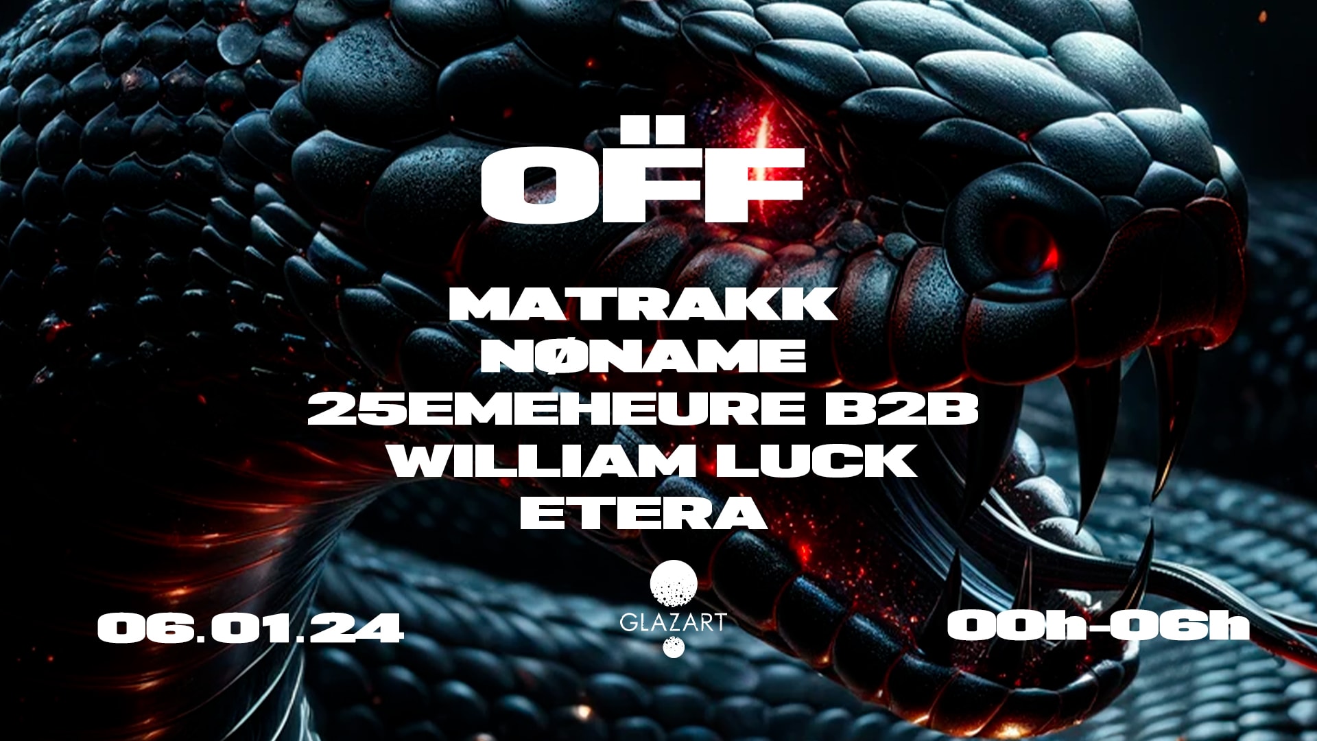 Öff #2 : Matrakk, Nøname, 25emeheure B2b William Luck & More Cover