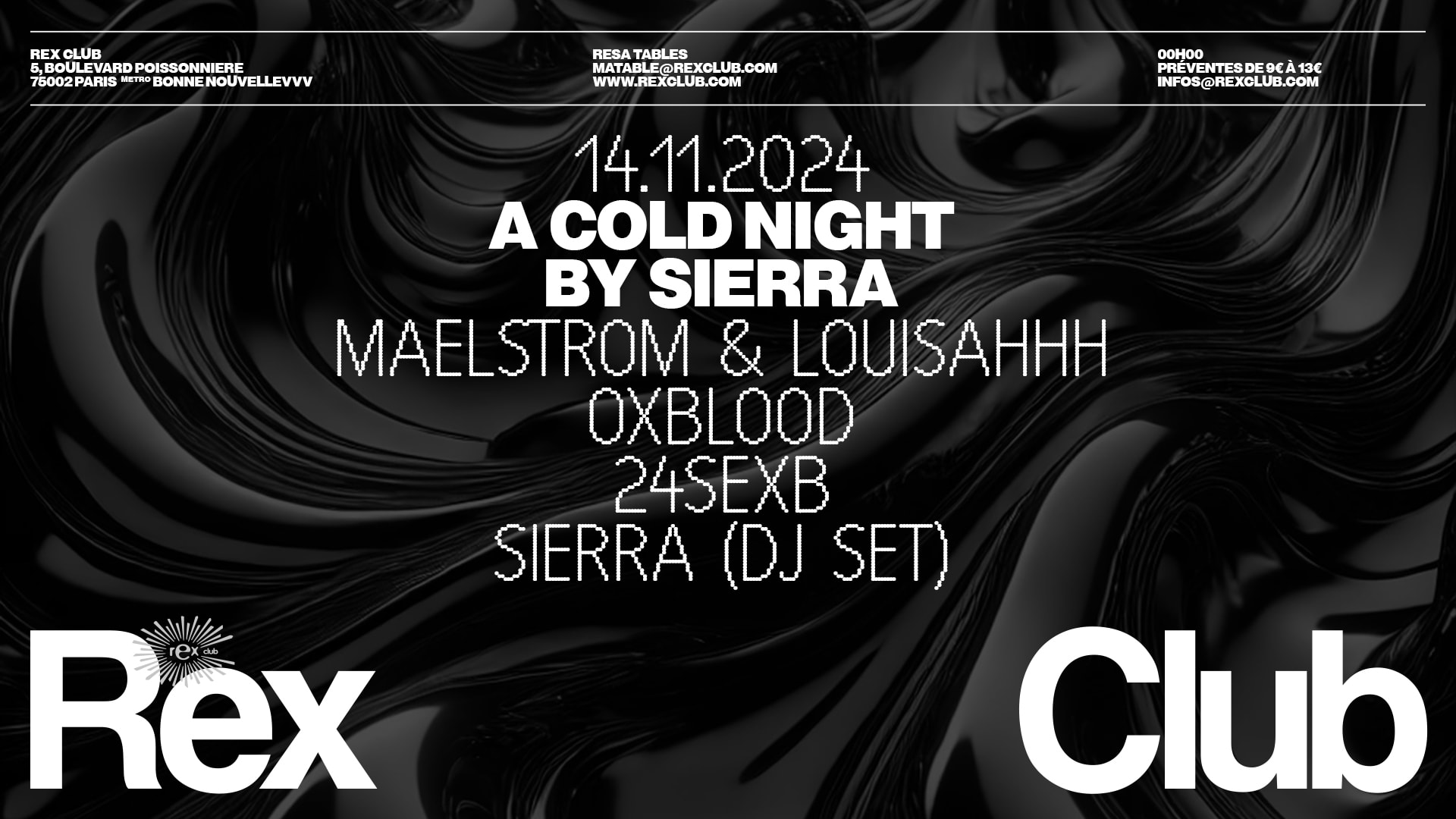 « A Cold Night By Sierra » : Maelström & Louisahhh & More Cover