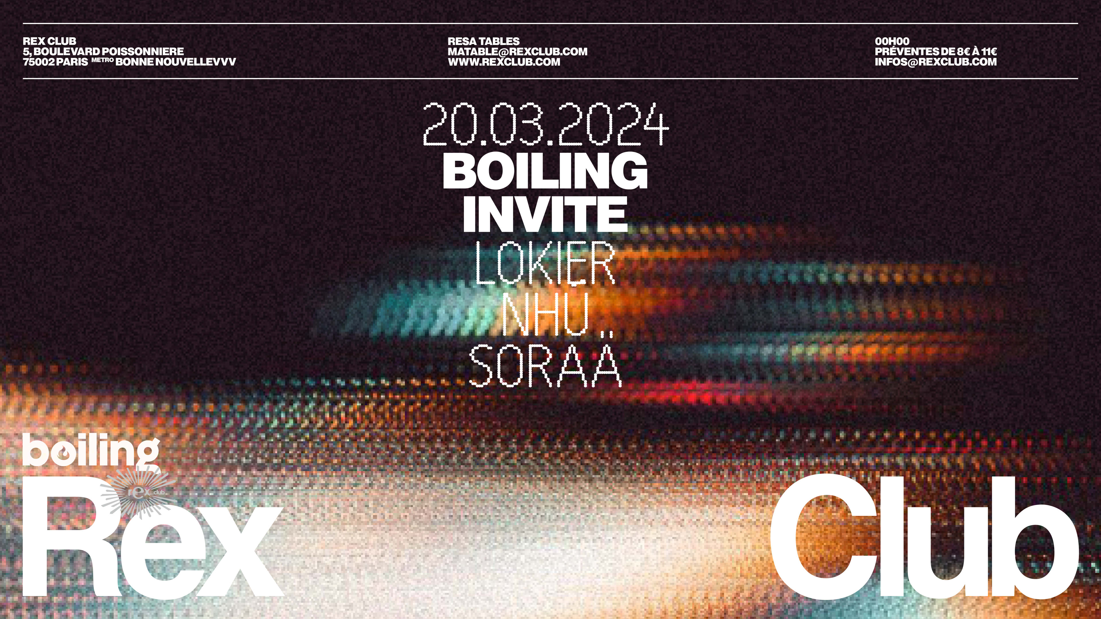 Boiling Invite: Lokier, Nhu, Soraä Cover