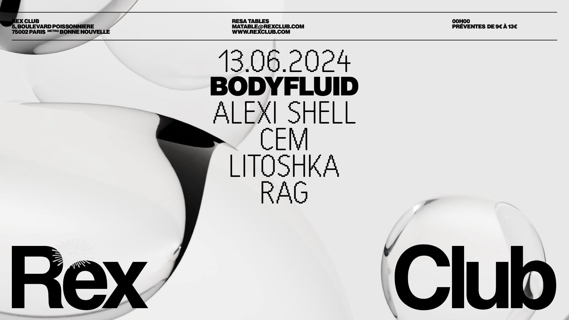 Bodyfluid: Alexi Shell, Cem, Litoshka, Rag Cover