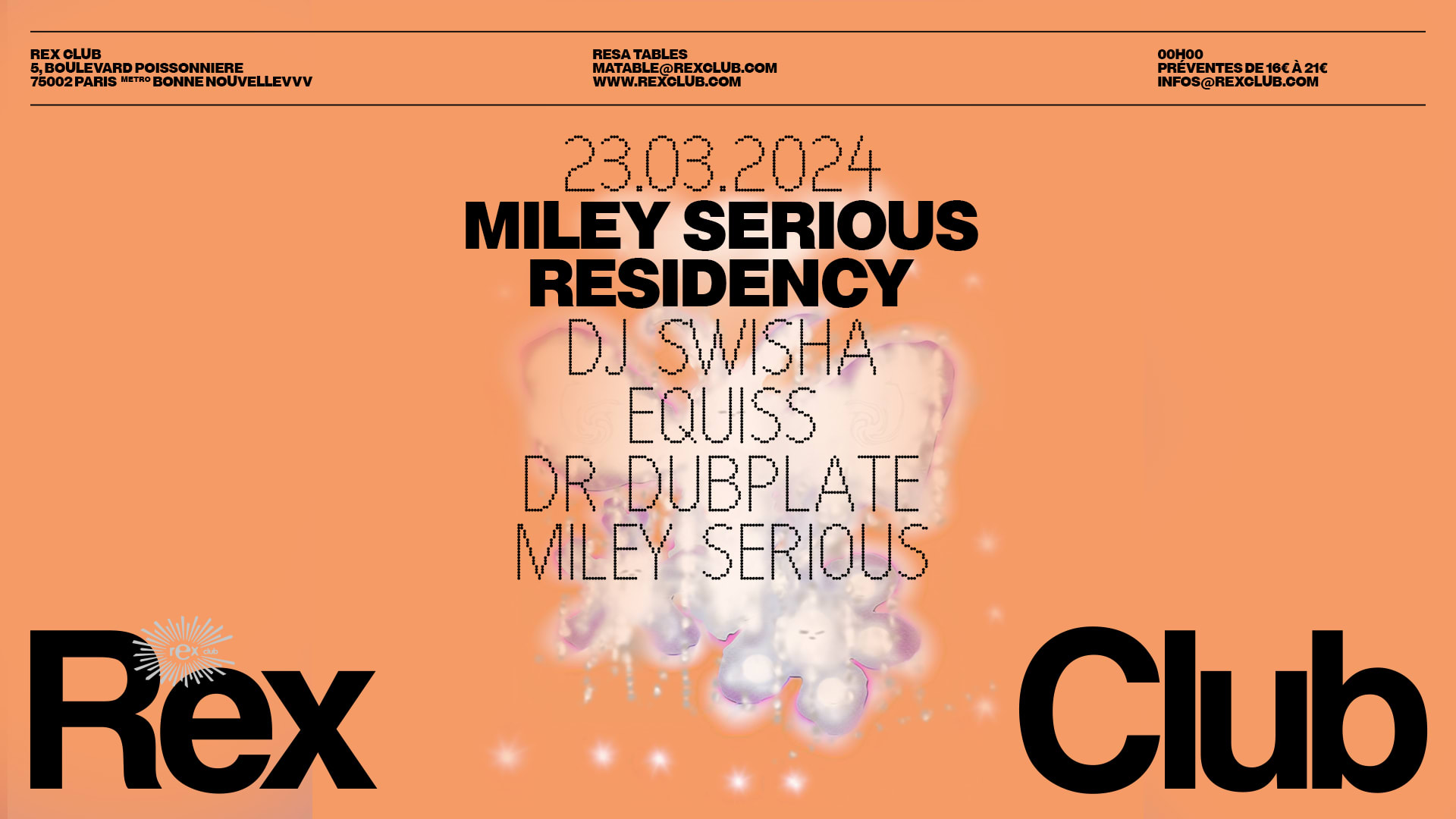 Miley Serious Residency: Dj Swisha, Dr Dubplate, Equiss Cover