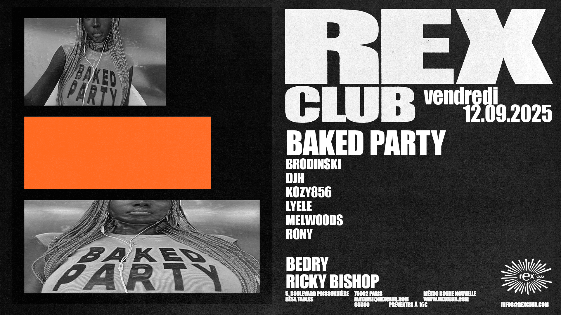 Baked Party: Lyele, Brodinski, Djh, Kozy856, Melwoods, Rony Cover
