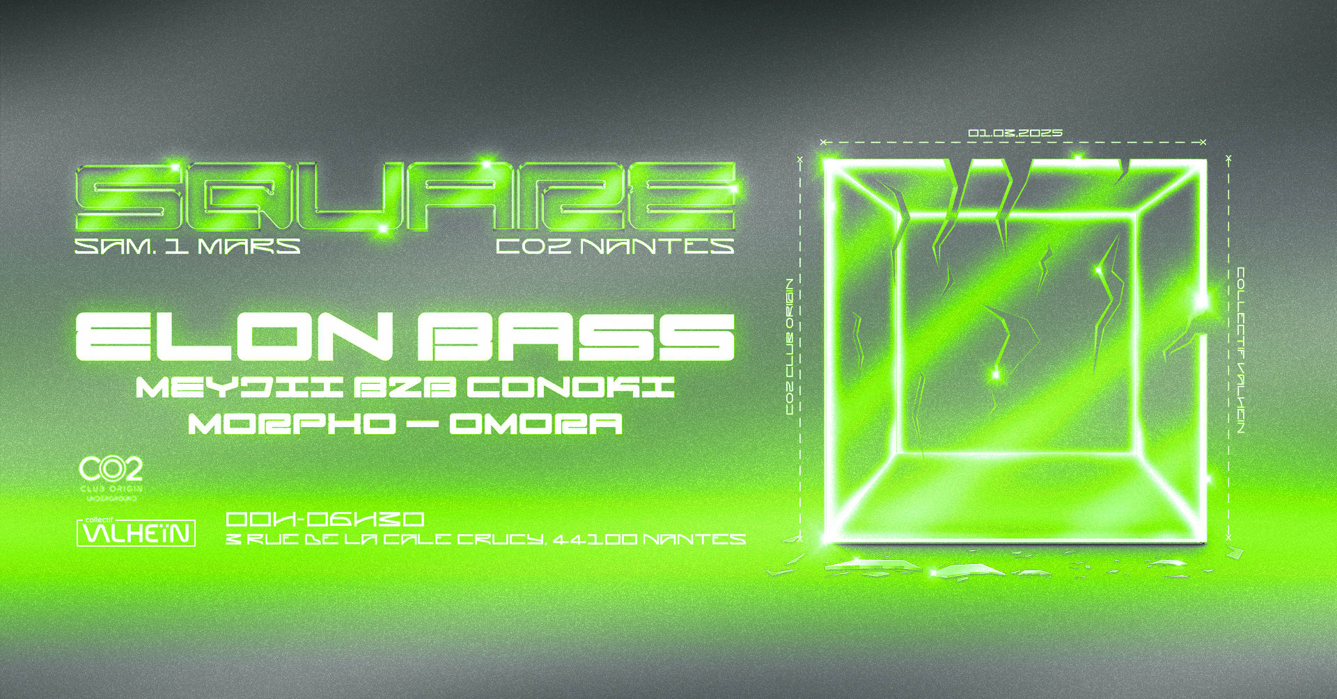 Square By Valheïn X Co2 Club Origin Cover
