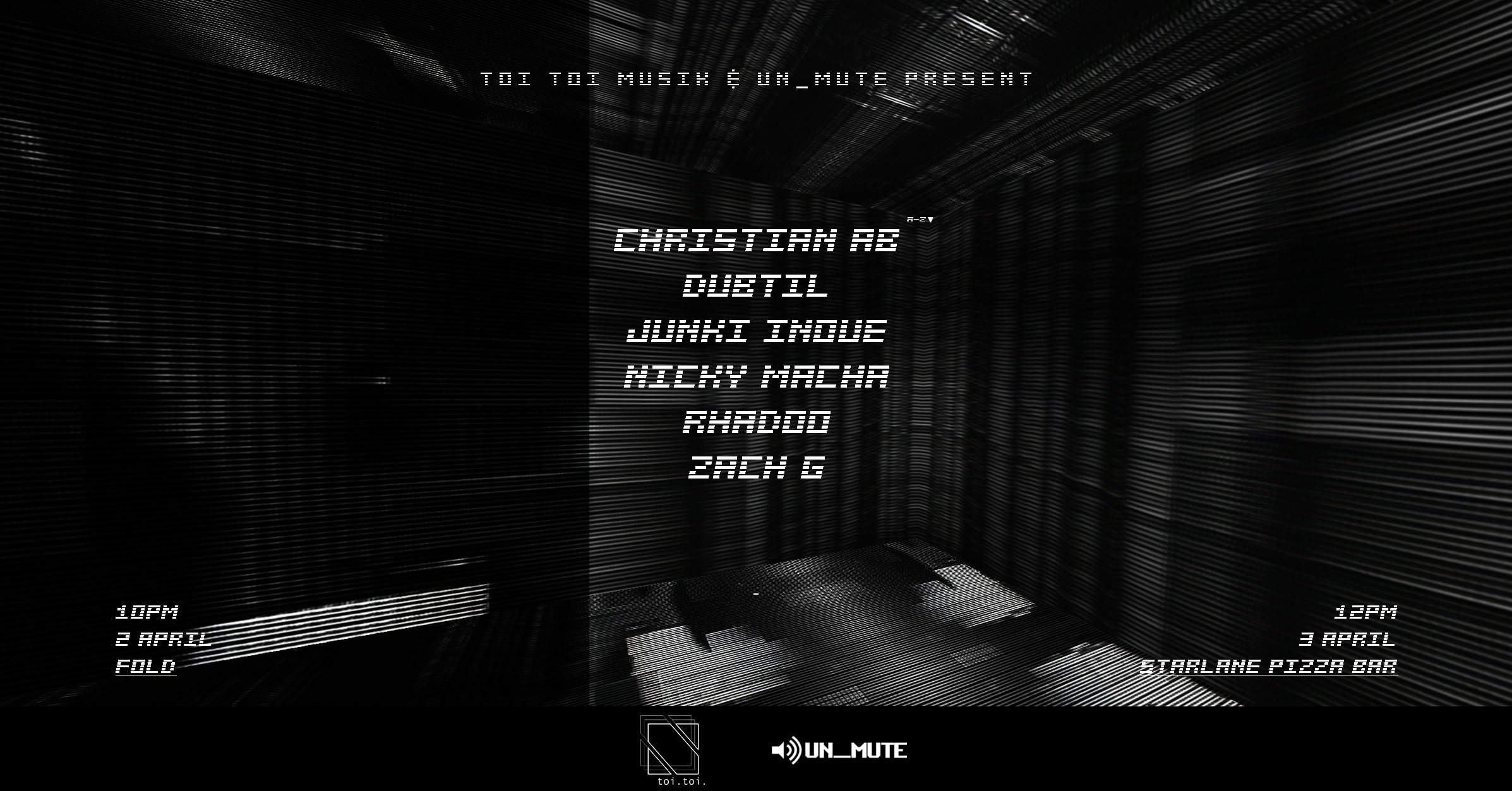 Toi Toi Musik & Un_Mute Afterparty Cover