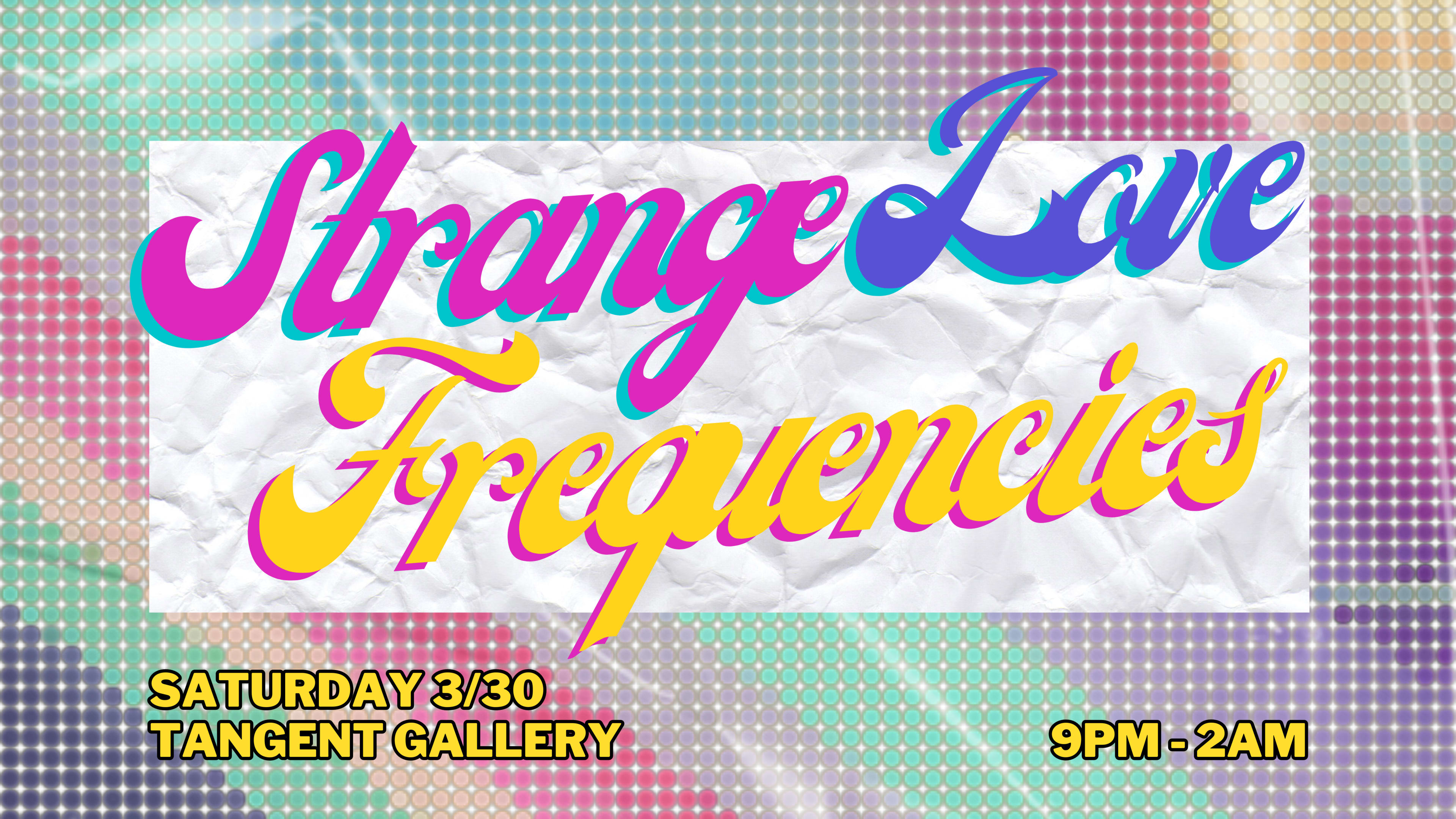 Strange Love Frequencies Cover
