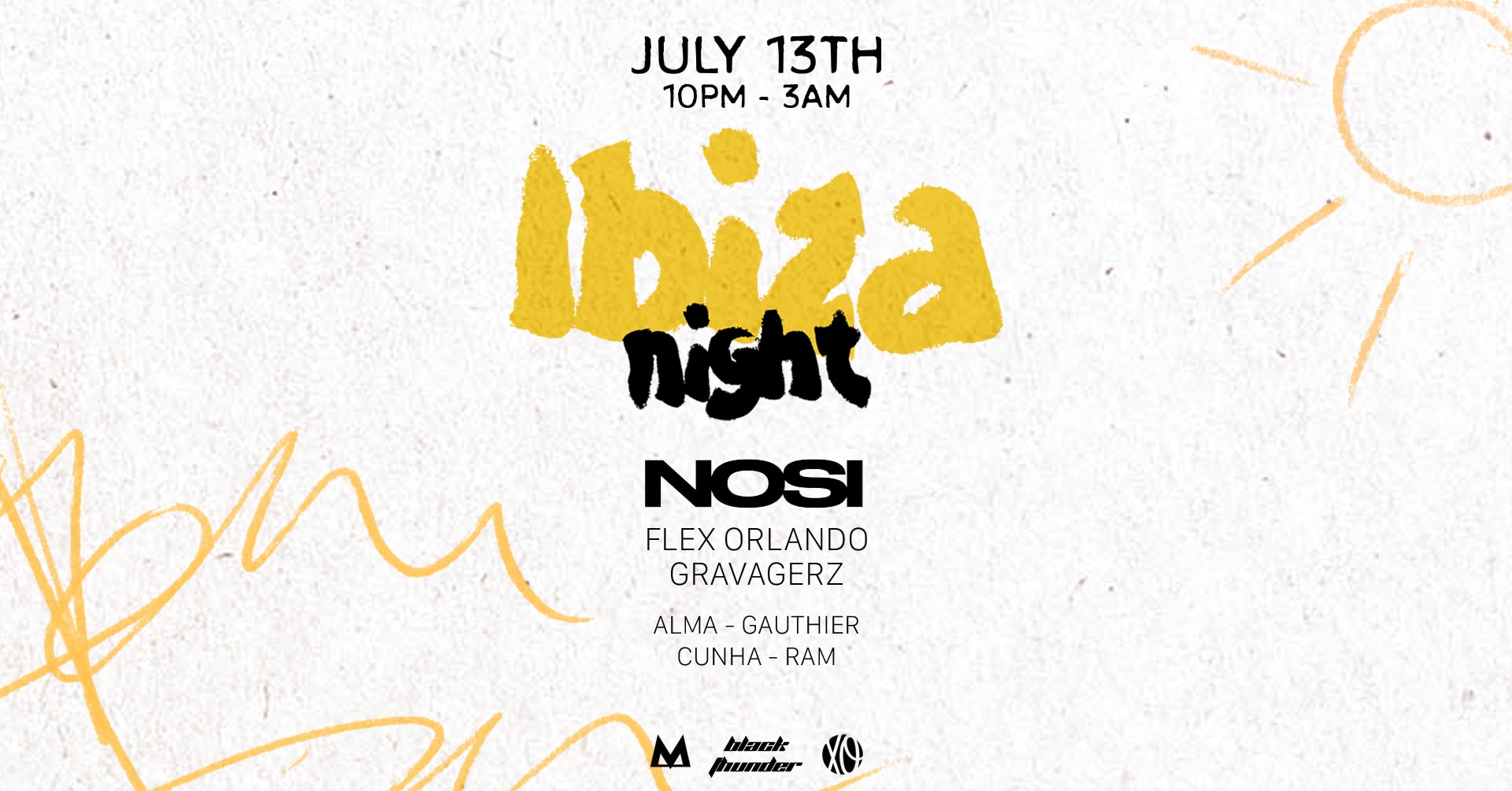Ibiza Night @ Melusina Club Cover