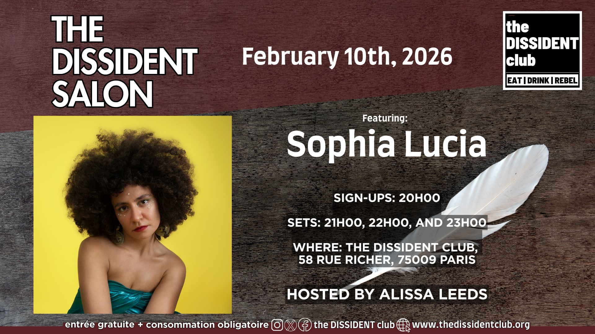 [The Dissident Salon] Poetry, Prose And Provocation Cover