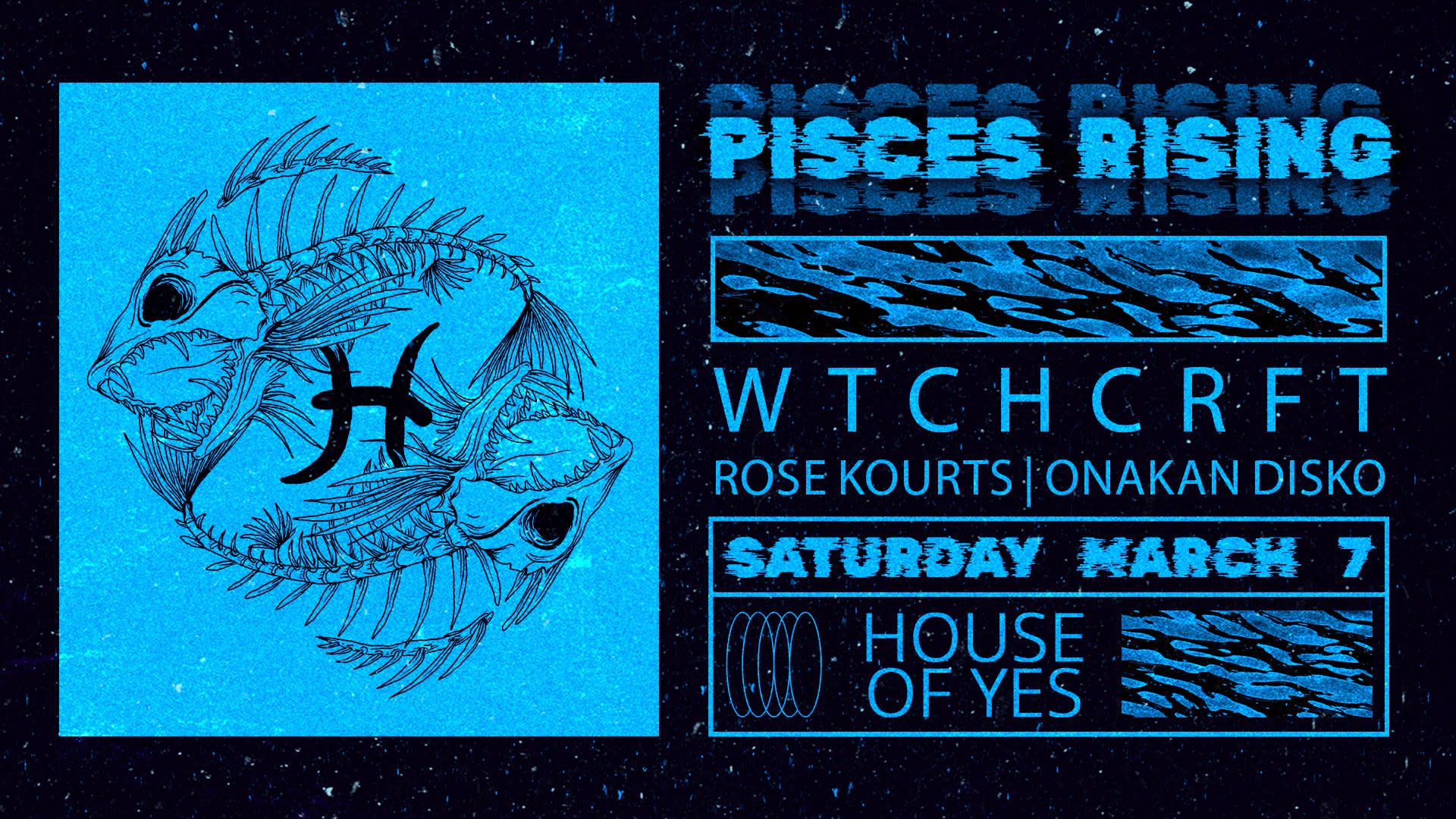 Pisces Rising: Wtchcrft • Rose Kourts • Onakan Disko Cover