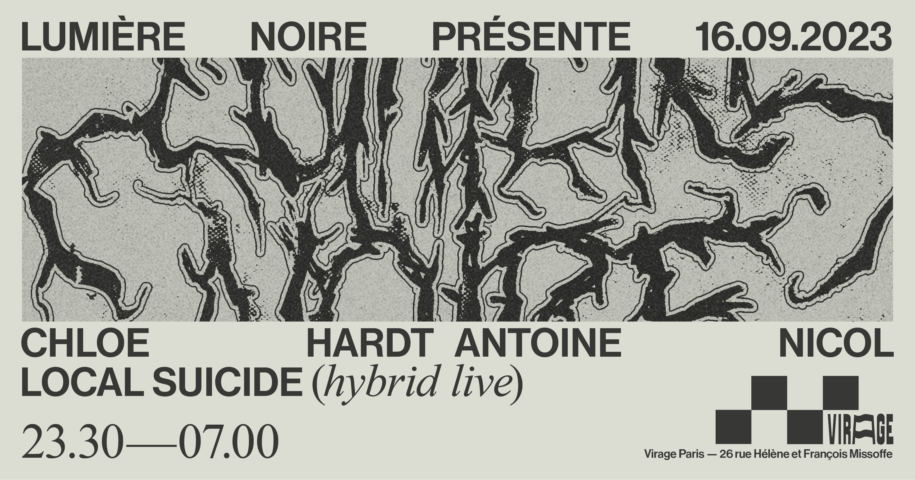 Lumiere Noire | Chloe, Local Suicide, Hardt Antoine, Nicol Cover